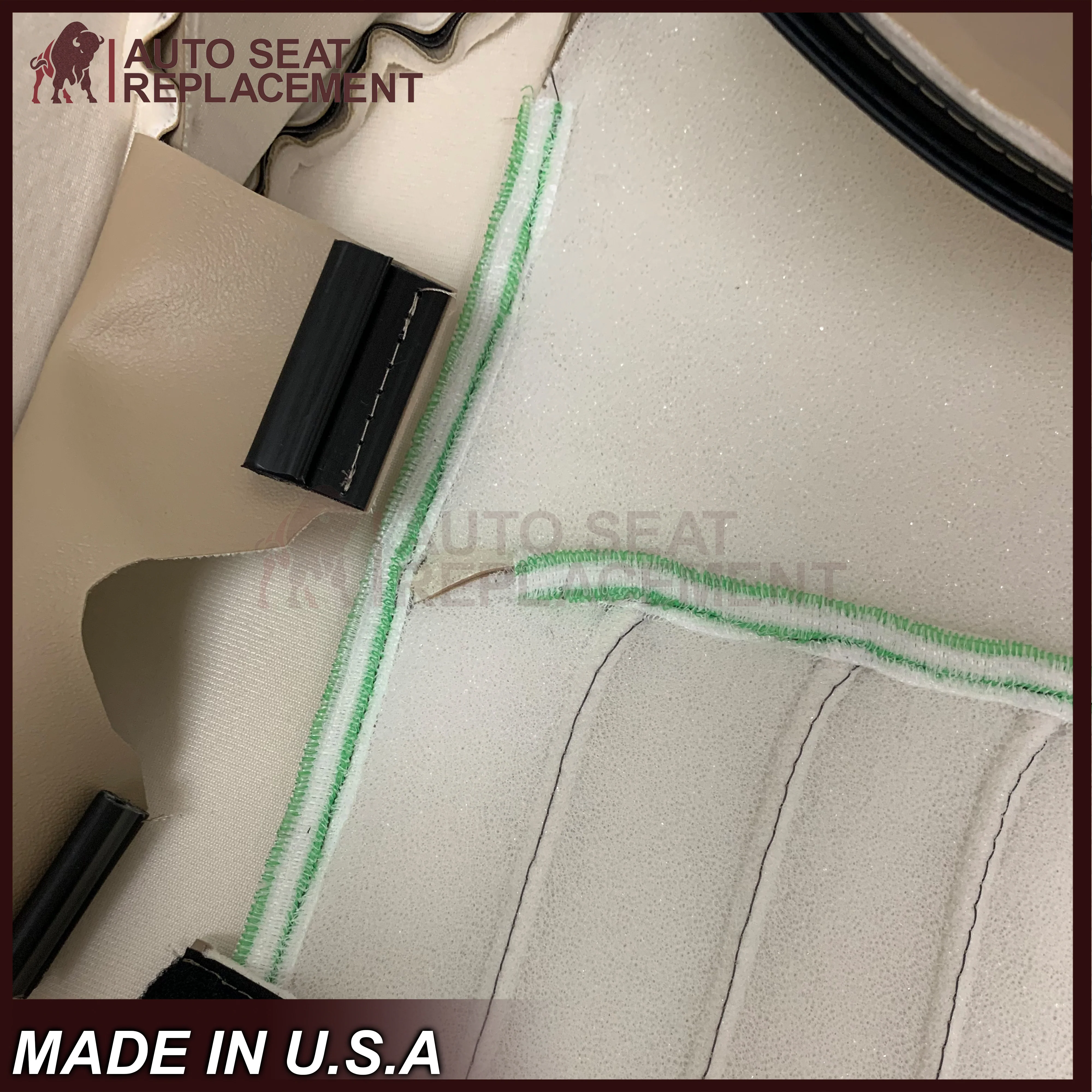 2005 2006 Lincoln Navigator Replacement Seat Covers in Camel Tan: Choose Genuine Leather or Vinyl - Image 10