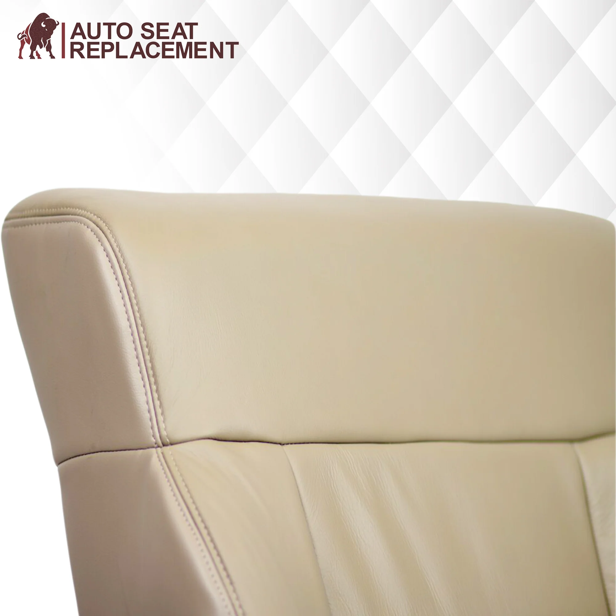 2005-2008 Ford F-150 Seat Cover in Tan: Choose Leather or Vinyl - Image 13