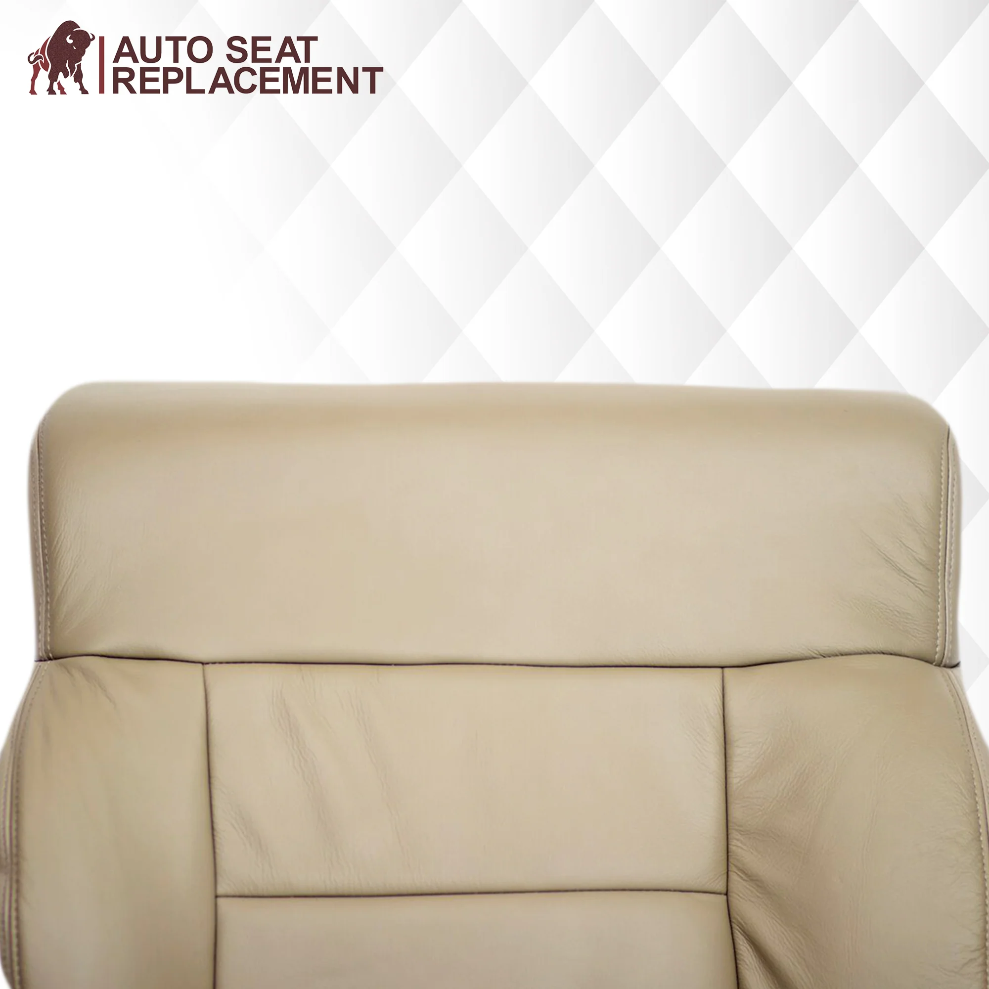 2005-2008 Ford F-150 Seat Cover in Tan: Choose Leather or Vinyl - Image 14