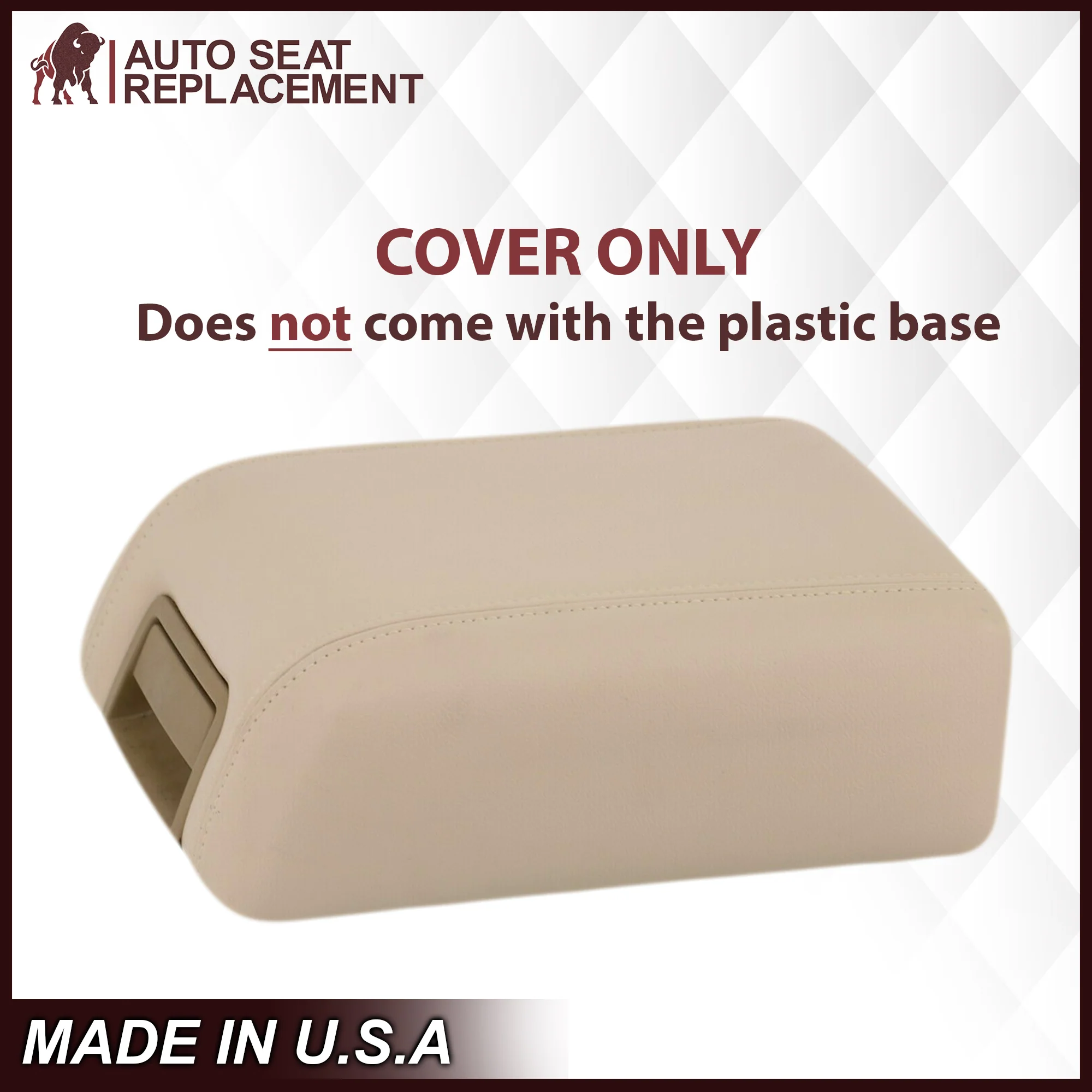 2005-2008 Ford F-150 Seat Cover in Tan: Choose Leather or Vinyl - Image 23
