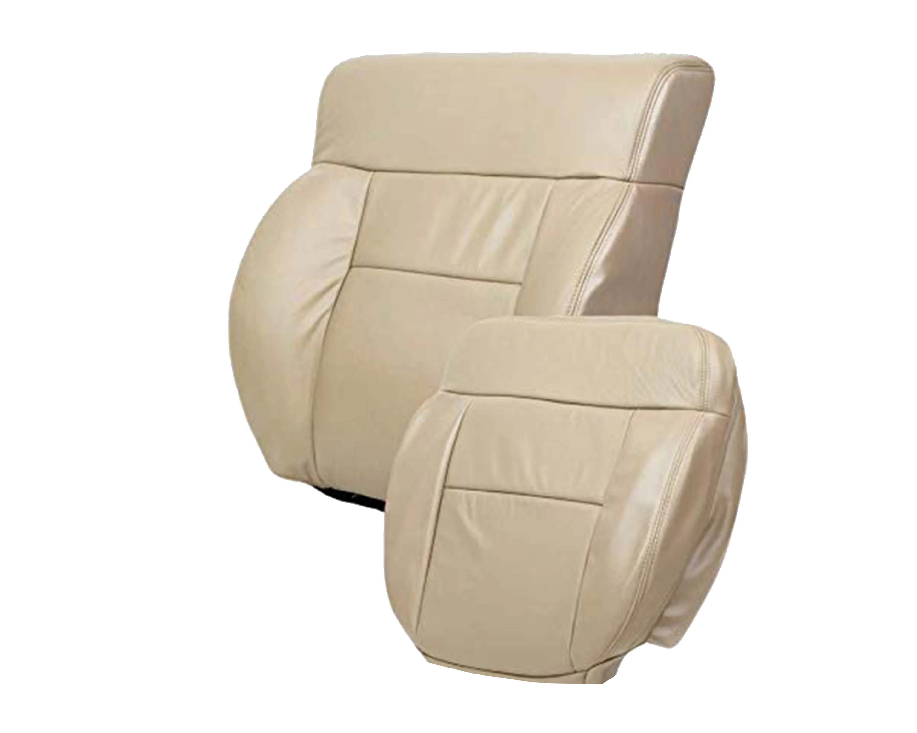 2005-2008 Ford F150 Lariat Seat Cover in Tan: Choose Leather or Vinyl - Image 17