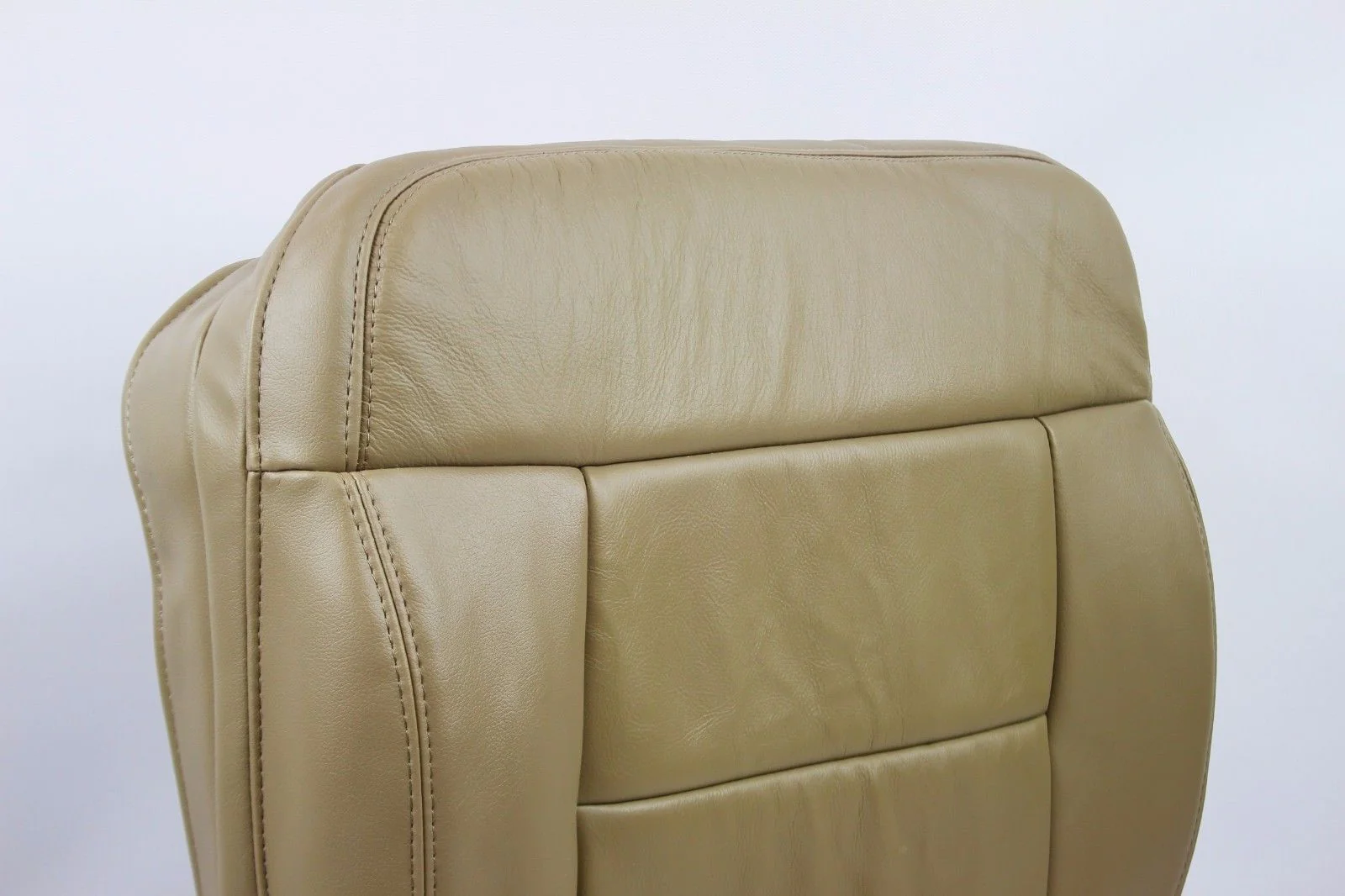 2005-2008 Ford F150 Lariat Seat Cover in Tan: Choose Leather or Vinyl - Image 4