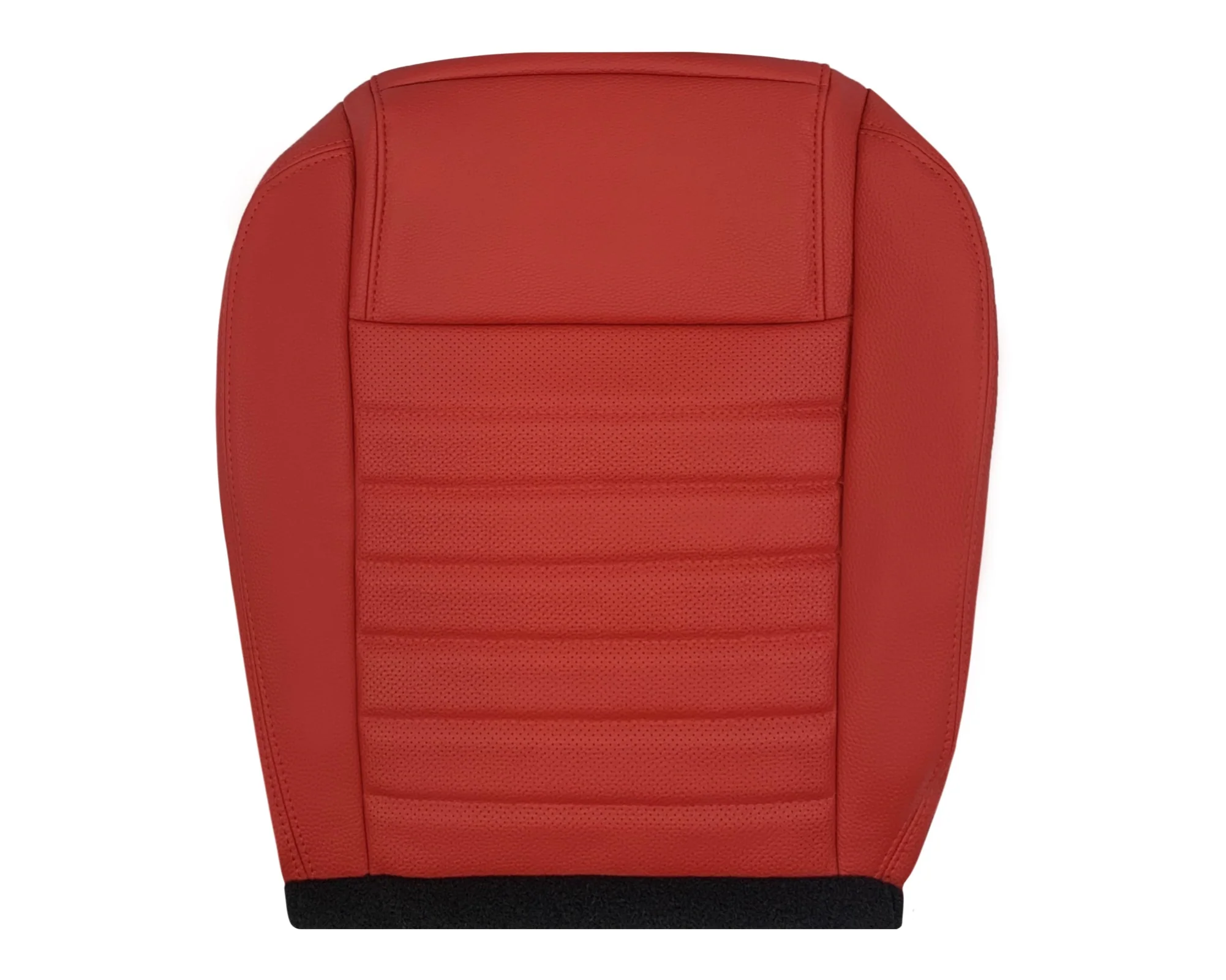2005-2009 Ford Mustang Synthetic Leather Replacement Seat Cover In Crimson Red : Choose From Variation - Image 4