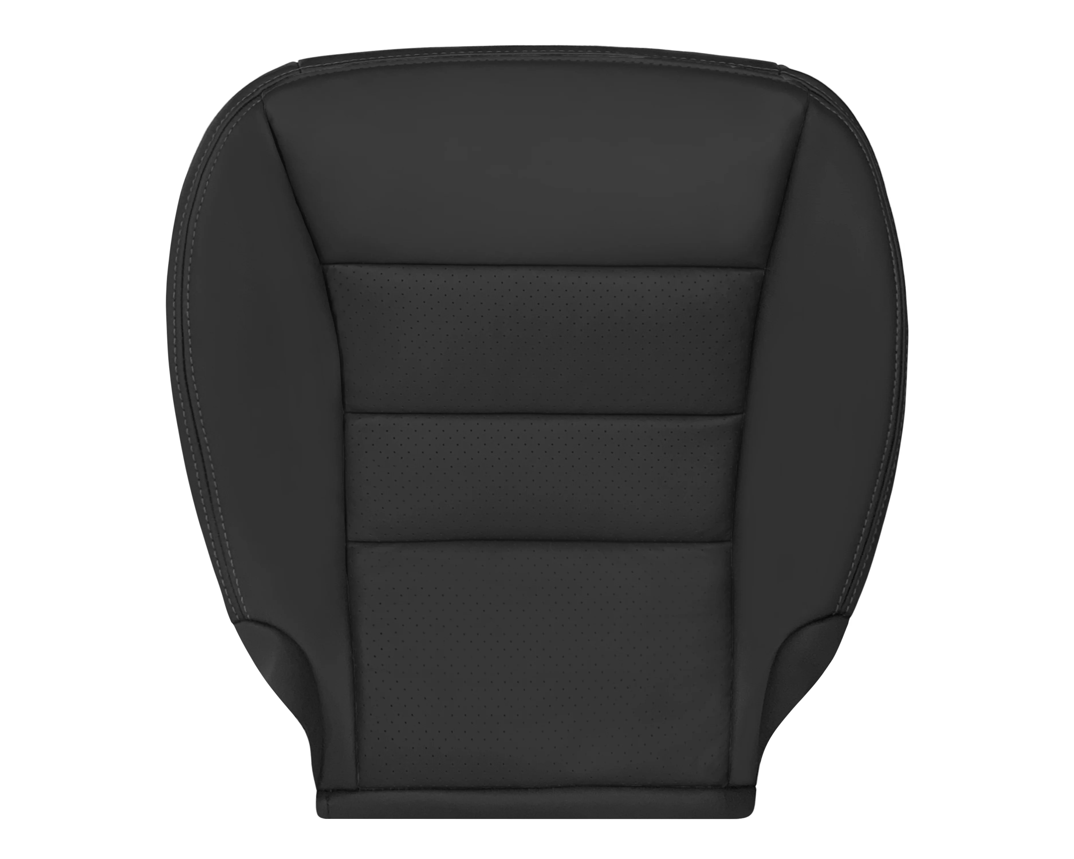 2005 - 2013 Chevy Corvette Replacement Black Perforated Seat Covers - Image 25