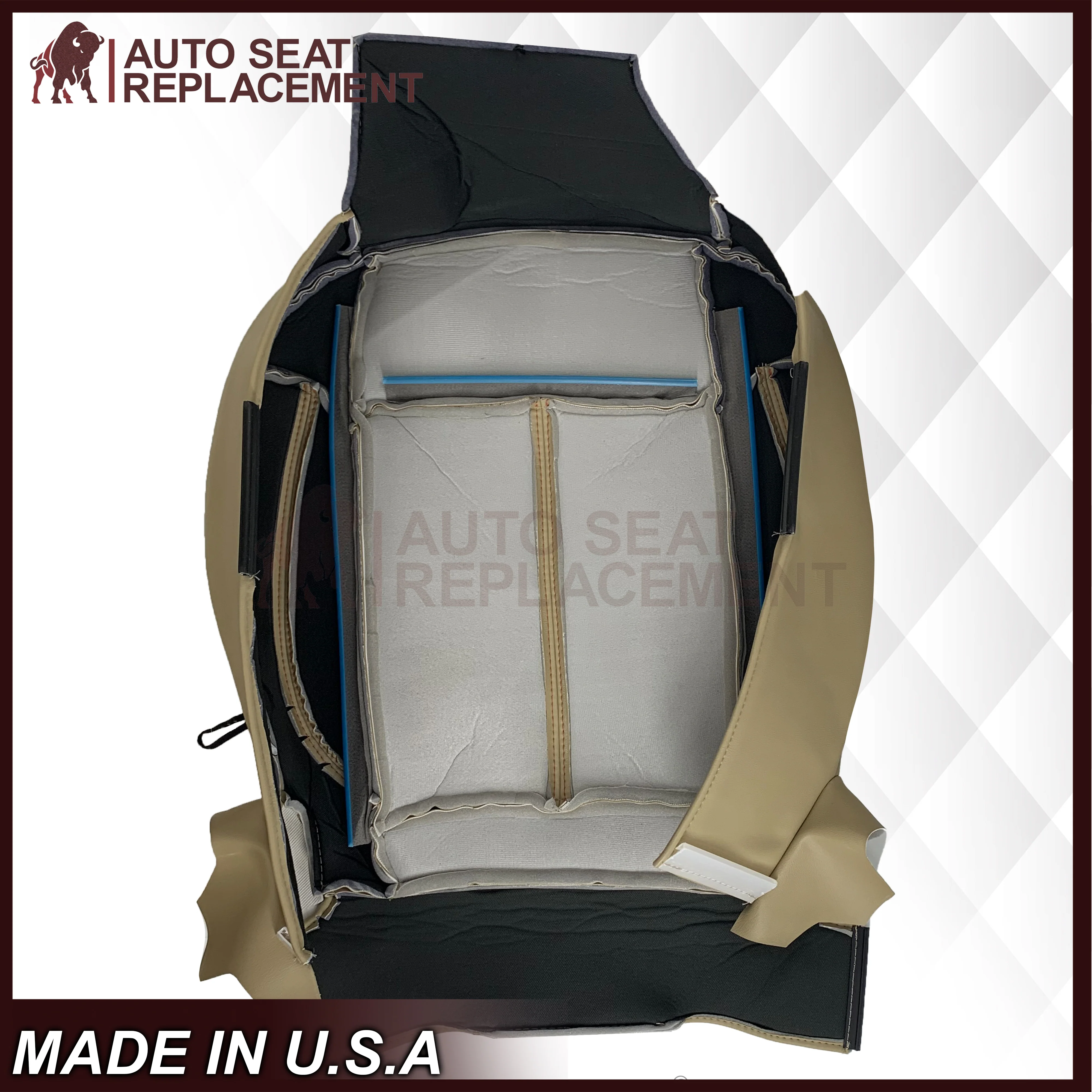 2006 - 2010 Hummer H3 Adventure Seat Covers in Cashmere Tan: Choose Leather or Vinyl - Image 23
