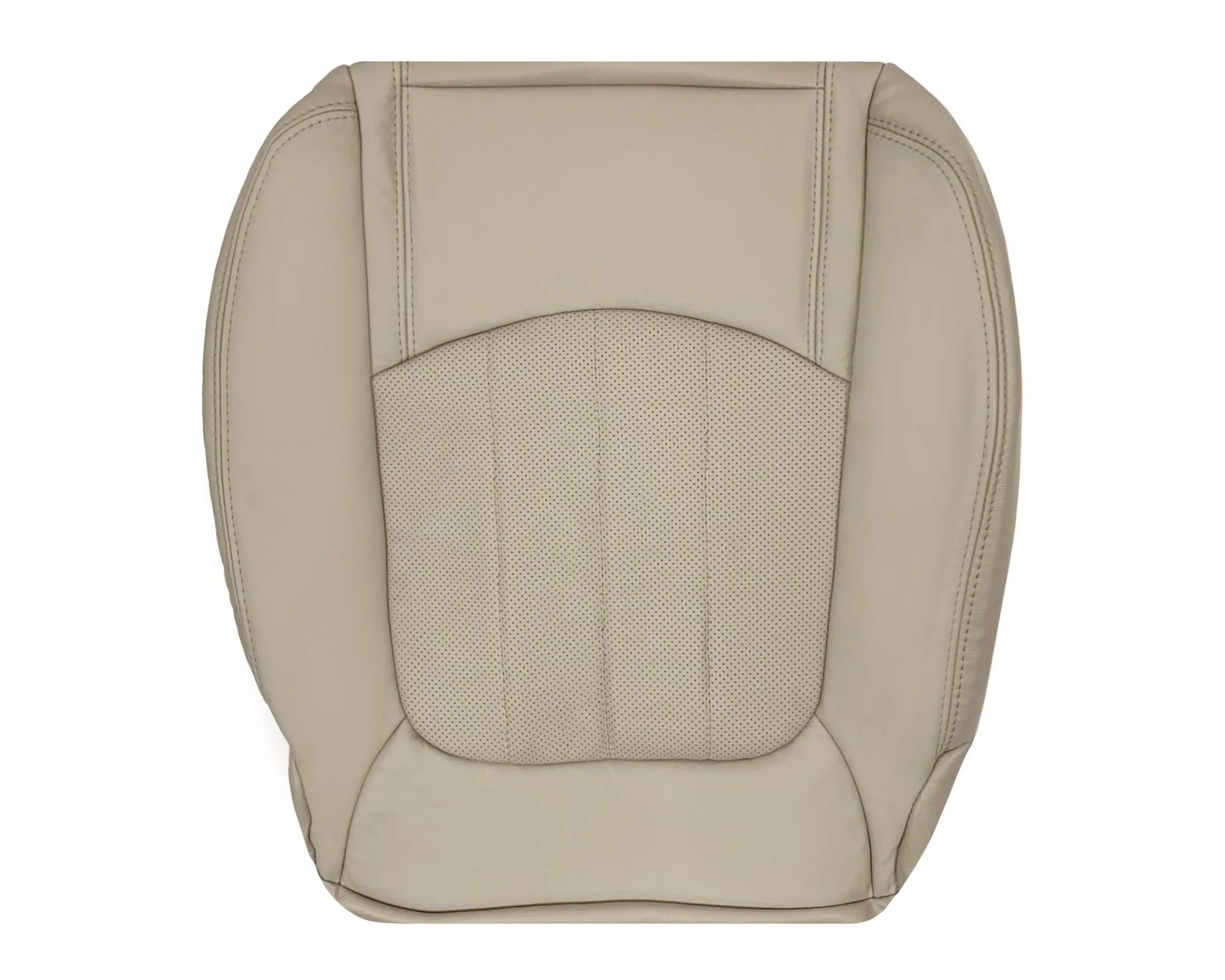 2007-2012 GMC Acadia Denali/SLT Replacement Leather/Syn. Leather Seat Cover: Tan, Perforated - Image 18