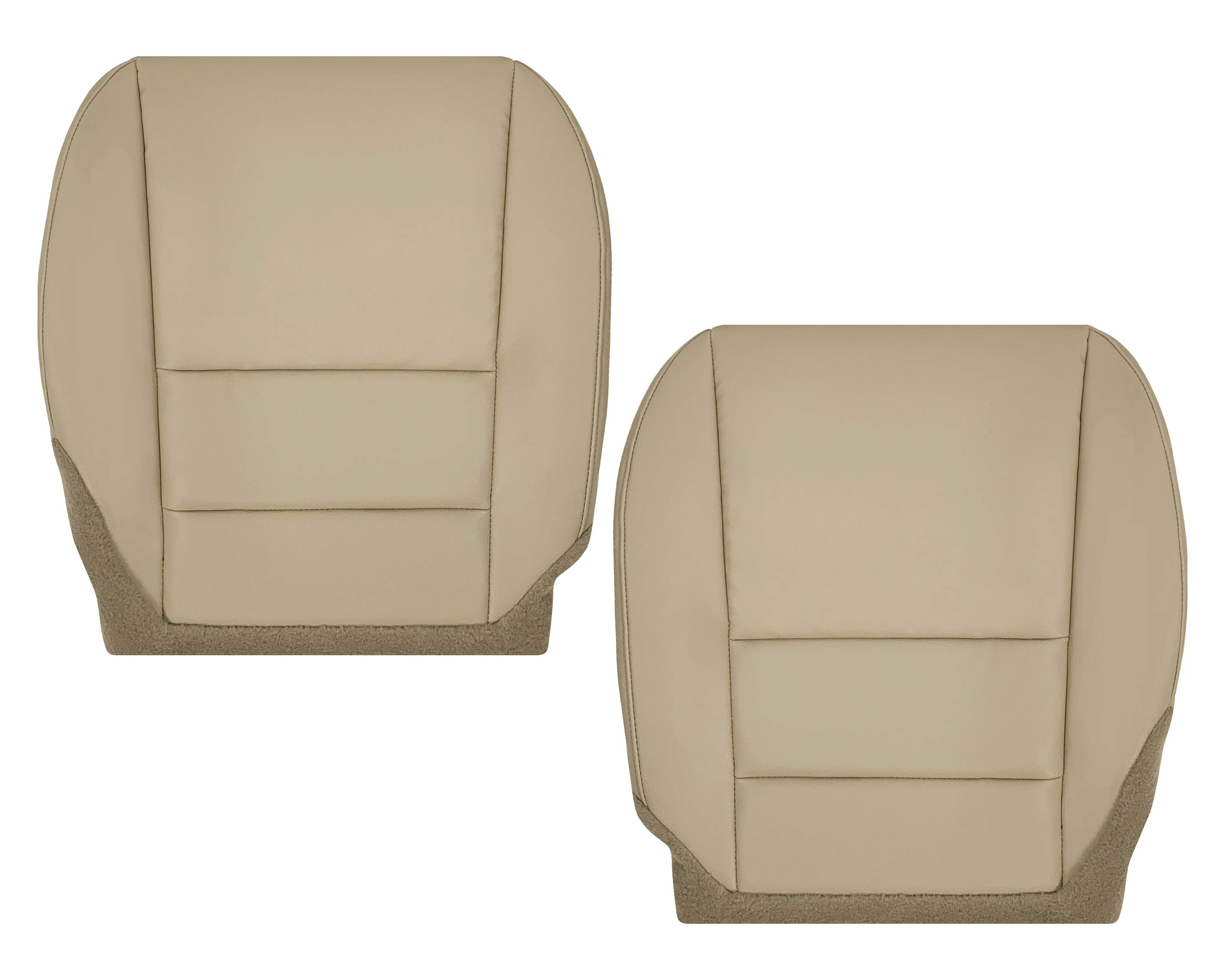2007 - 2013 Acura MDX Driver Or Passenger Replacement Seat Covers: Non-Perforated Tan - Image 29