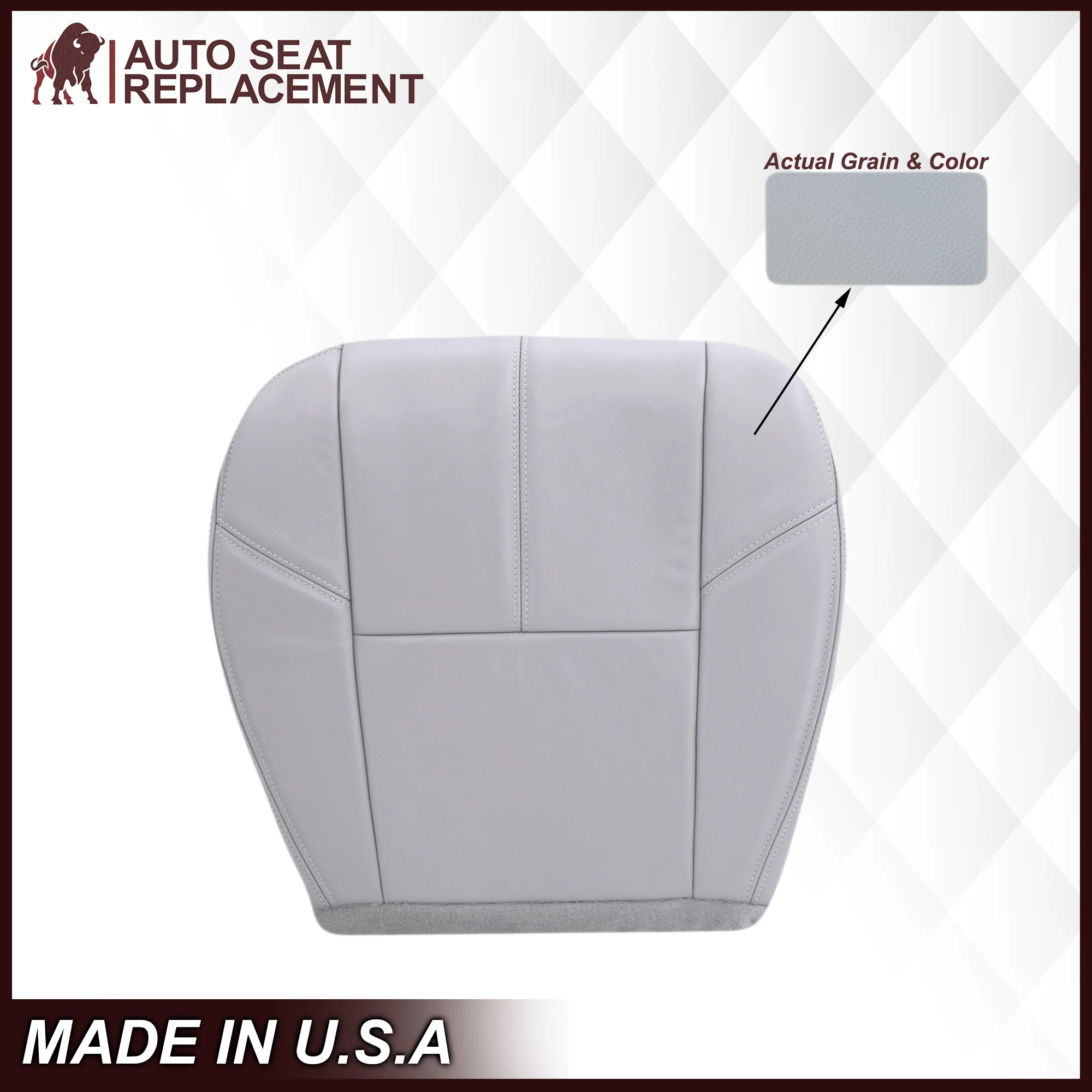 2007-2013 Chevy Avalanche Seat Cover In Gray: Choose From Variation - Image 3