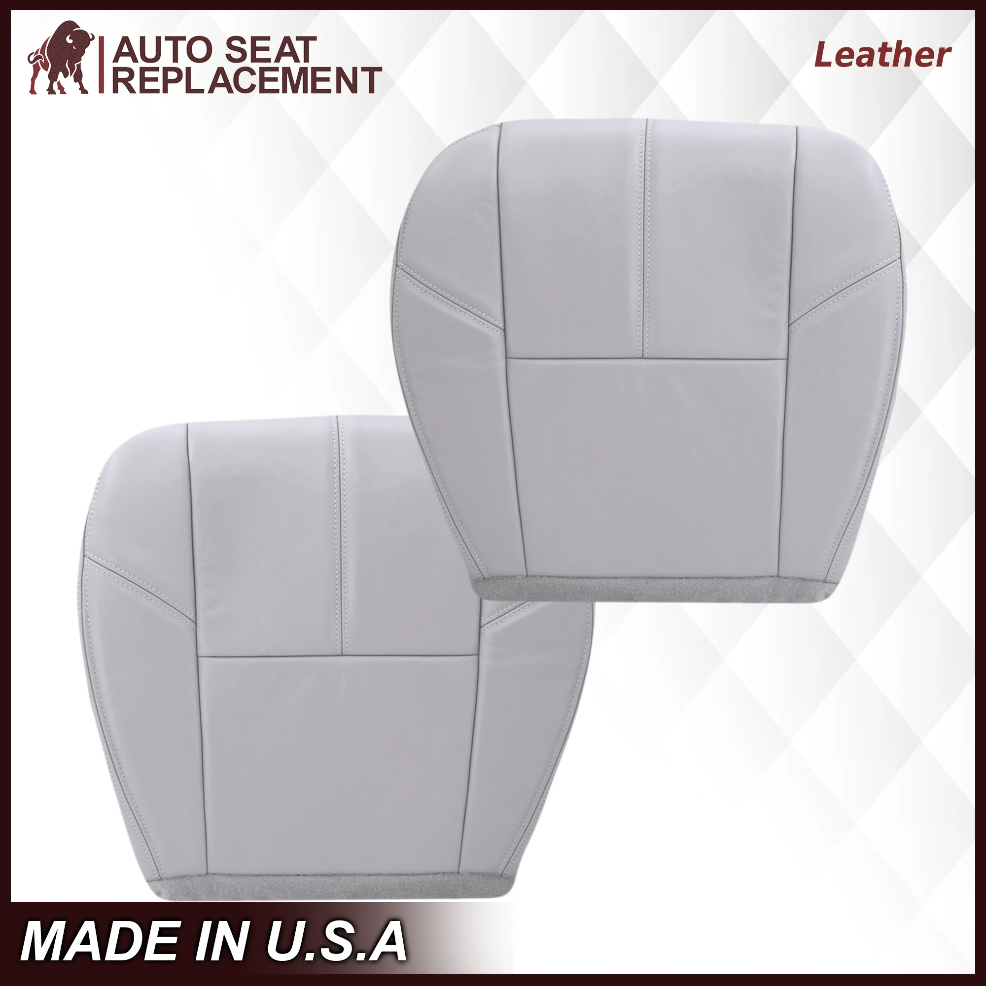 2007-2014 Chevy Silverado Seat Cover In Gray: Choose From Variation - Image 11