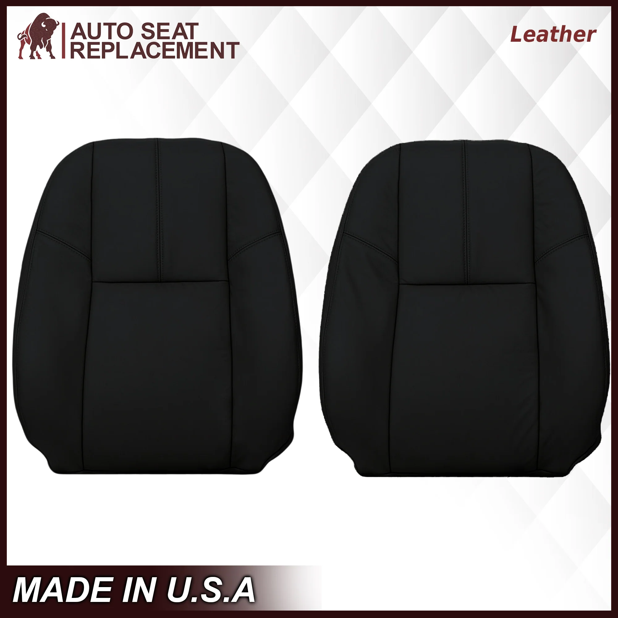 2007-2014 Chevy Tahoe/Suburban Seat Cover In Black: Choose From Variation - Image 26