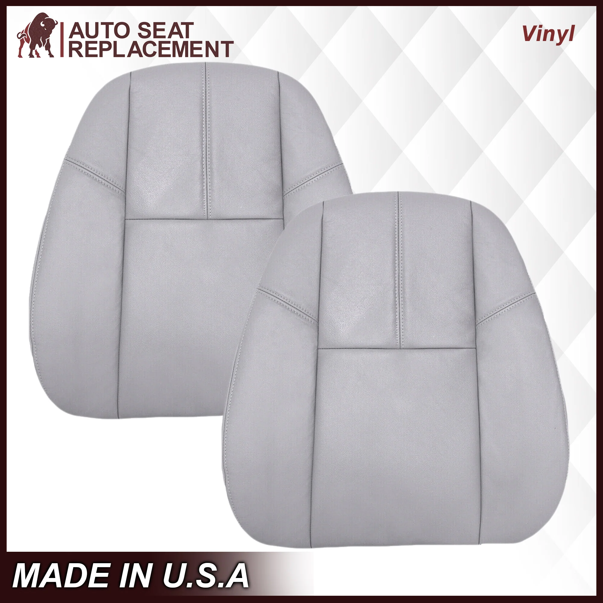 2007-2014 Chevy Tahoe/Suburban Seat Cover In Gray: Choose From Variation - Image 26