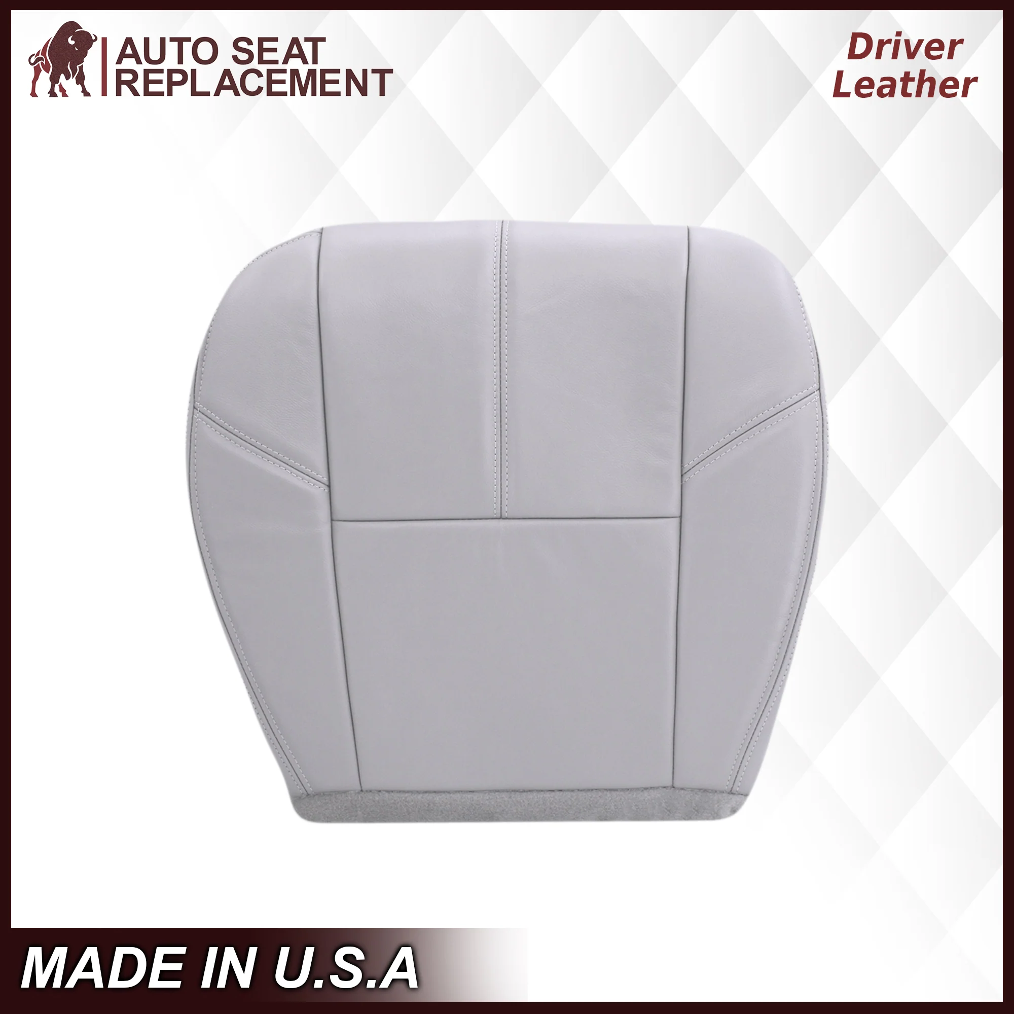 2007-2014 GMC Yukon/Sierra Seat Cover In Gray: Choose From Variation - Image 9