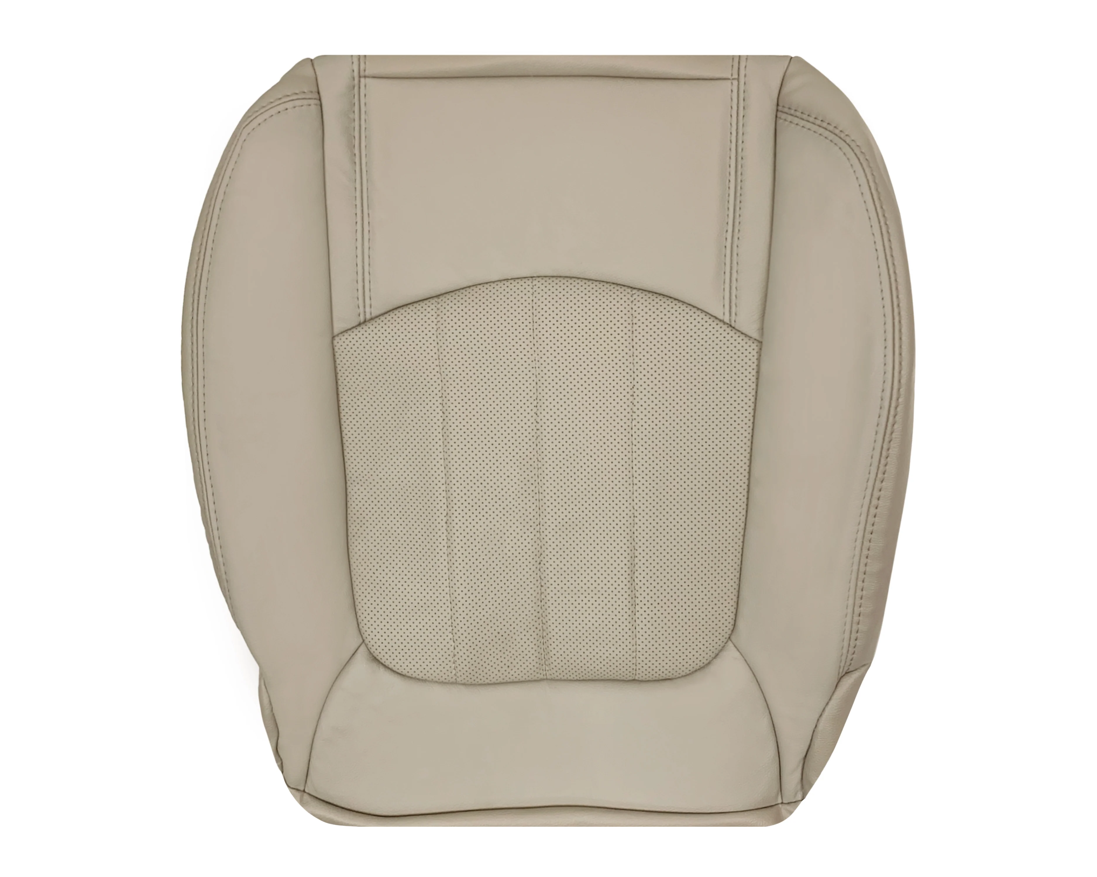 2008-2012 Buick Enclave Perforated Replacement Seat Covers In Tan: Choose Leather or Syn. Leather - Image 31