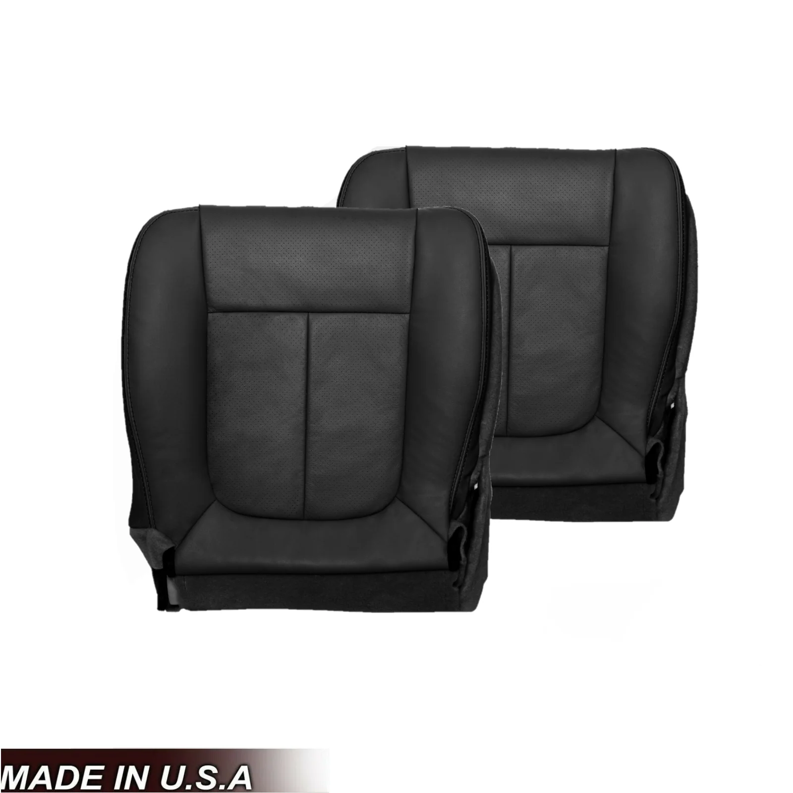 2009 2010 2011 2012 2013 2014 Ford F150 Lariat Perforated Leather Seat Cover - Image 15