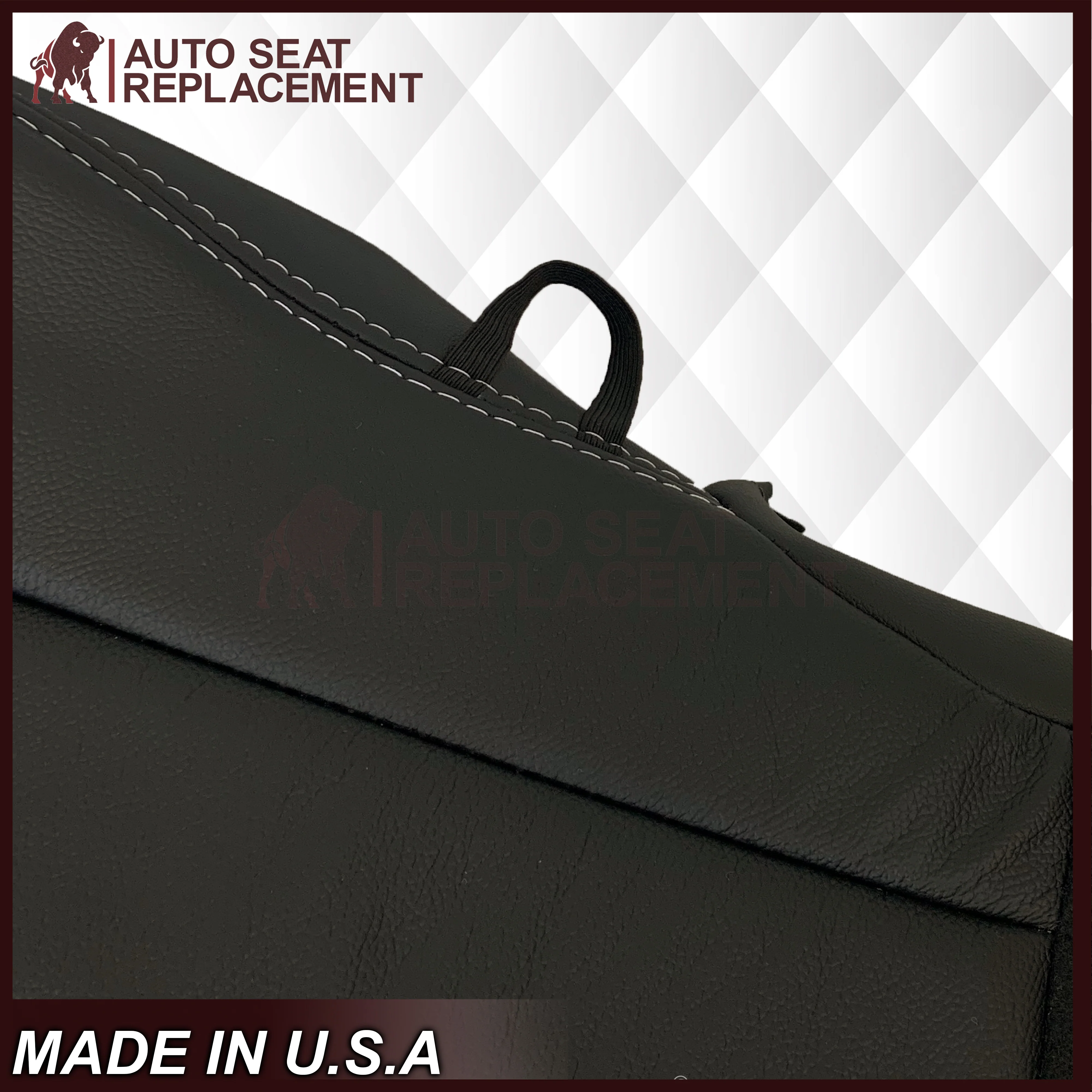 2009 - 2012 Dodge Ram 1500 2500 3500 Laramie Replacement Seat Covers in Dark Slate (Dark Gray) - Image 20