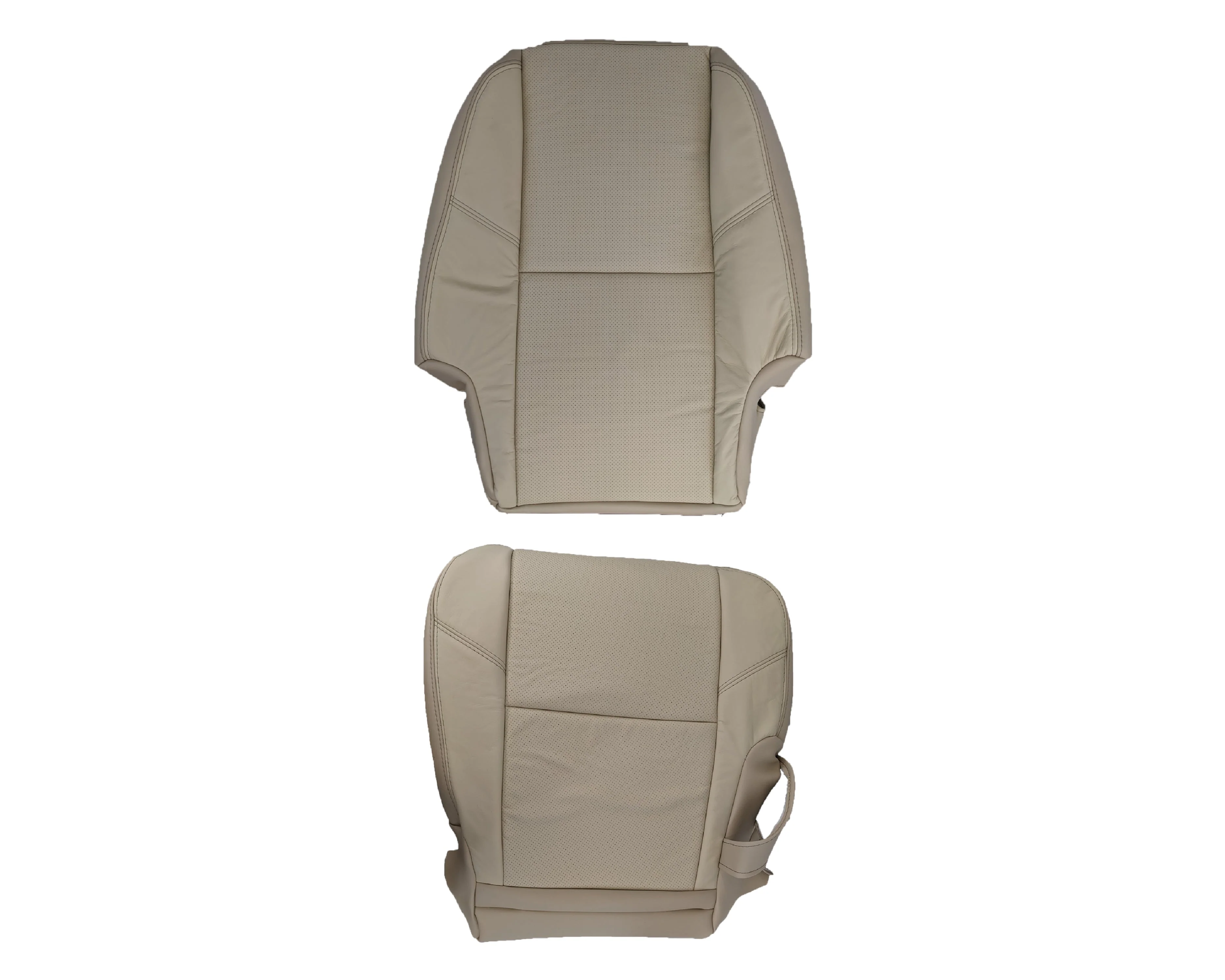 2009-2014 Cadillac Escalade Perforated Second Row Seat Cover in Light Cashmere Tan: Choose From Variation - Image 14