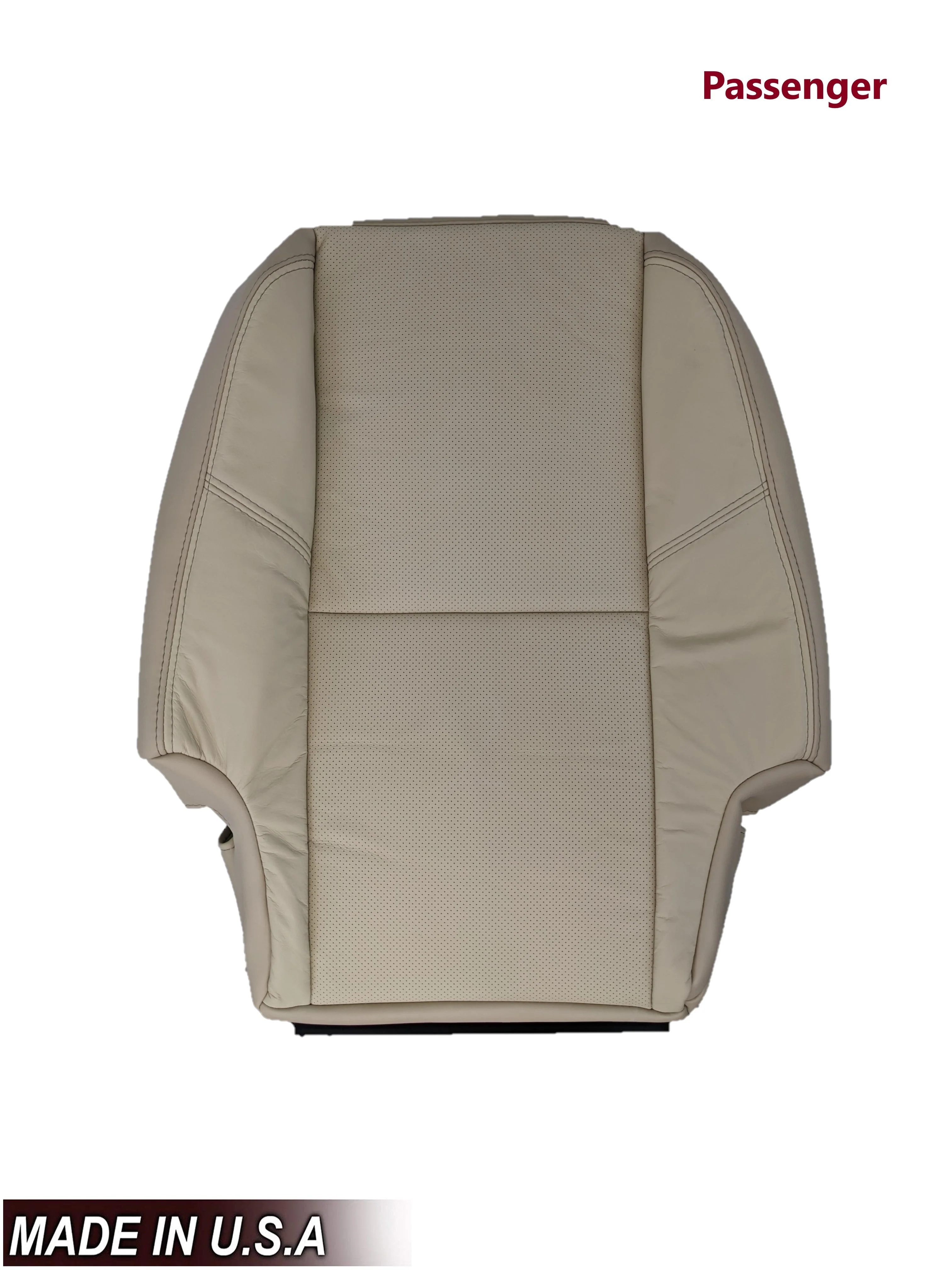 2009 - 2014 Cadillac Escalade Second Row Seat Cover in Light Cashmere Tan (PERFORATED) - Image 10