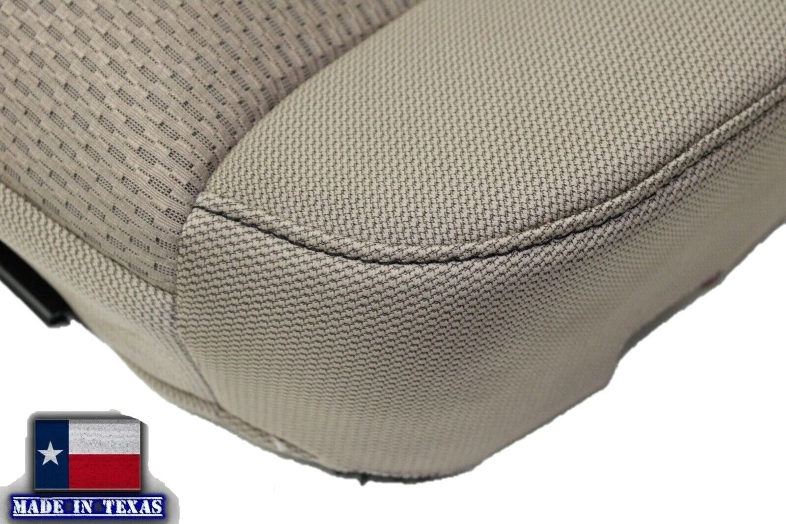 2009 - 2014 Ford F150 XLT Super Duty Tan Cloth Replacement Front Seat Covers - Image 3