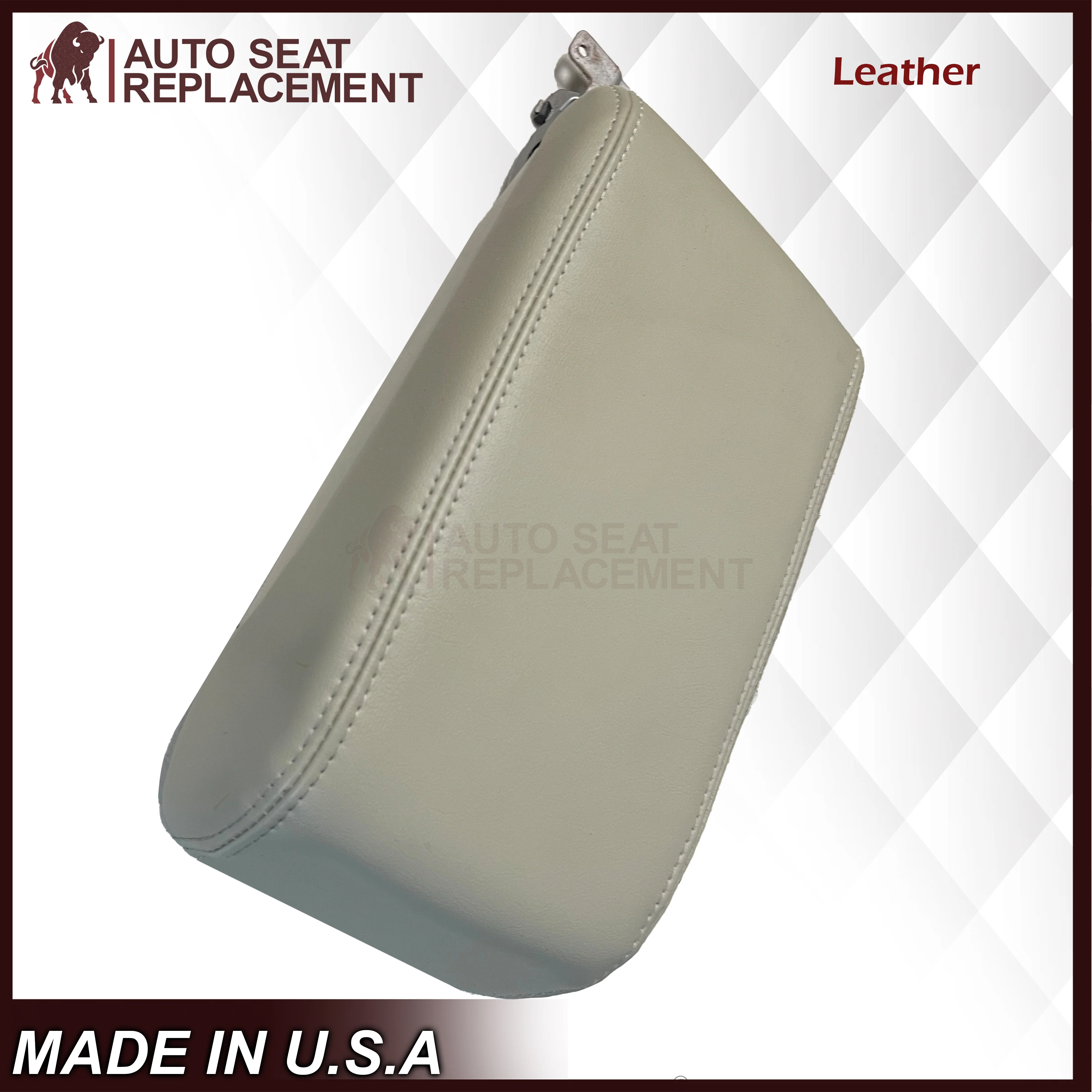 2010 2011 2012 2013 2014 Subaru Outback Warm Ivory Tan Replacement Console Cover ( Only The Leather Part ) - Image 5