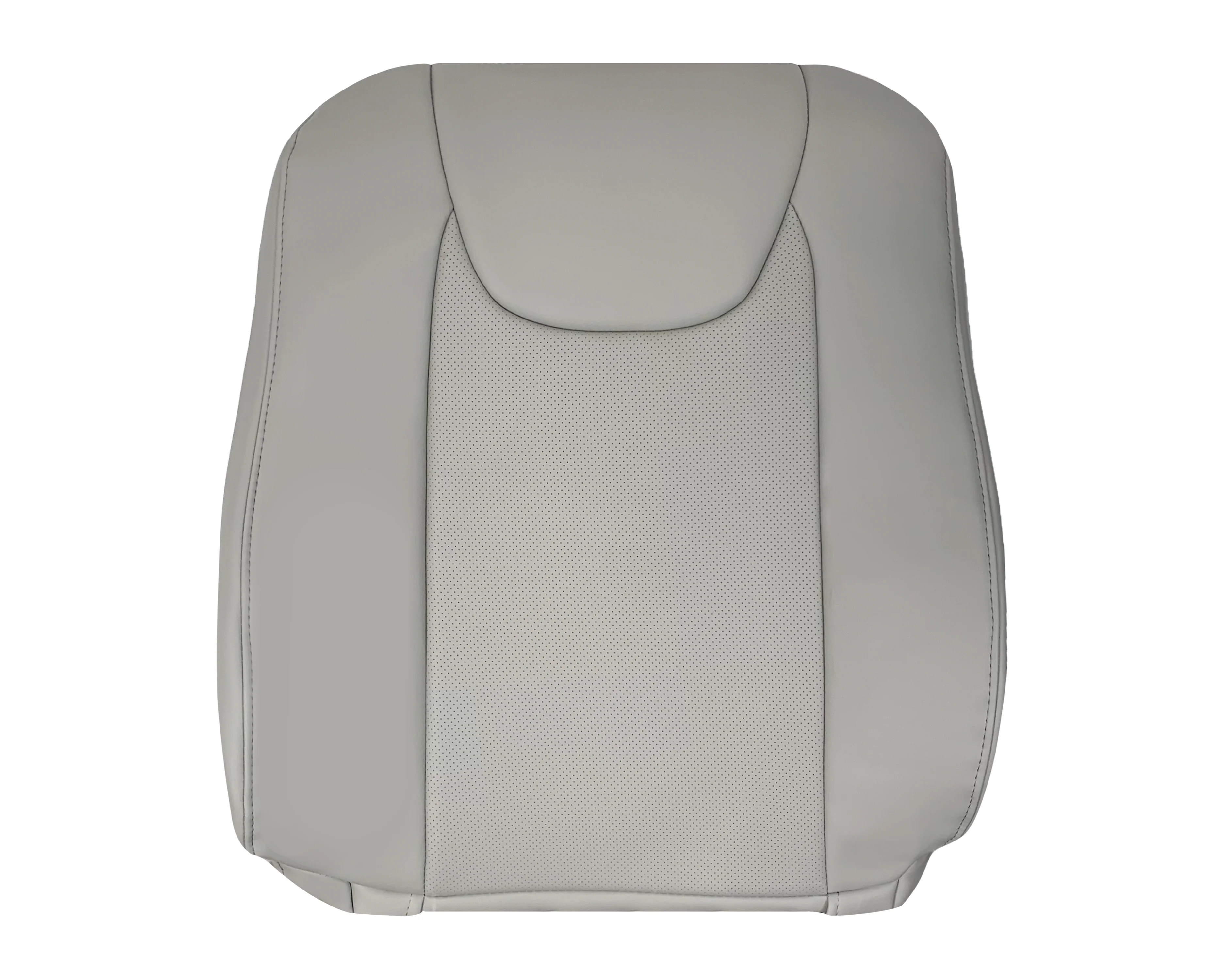 2010-2015 Lexus RX350 RX450H Replacement Synthetic Leather Seat Covers: Gray Perforated - Image 20