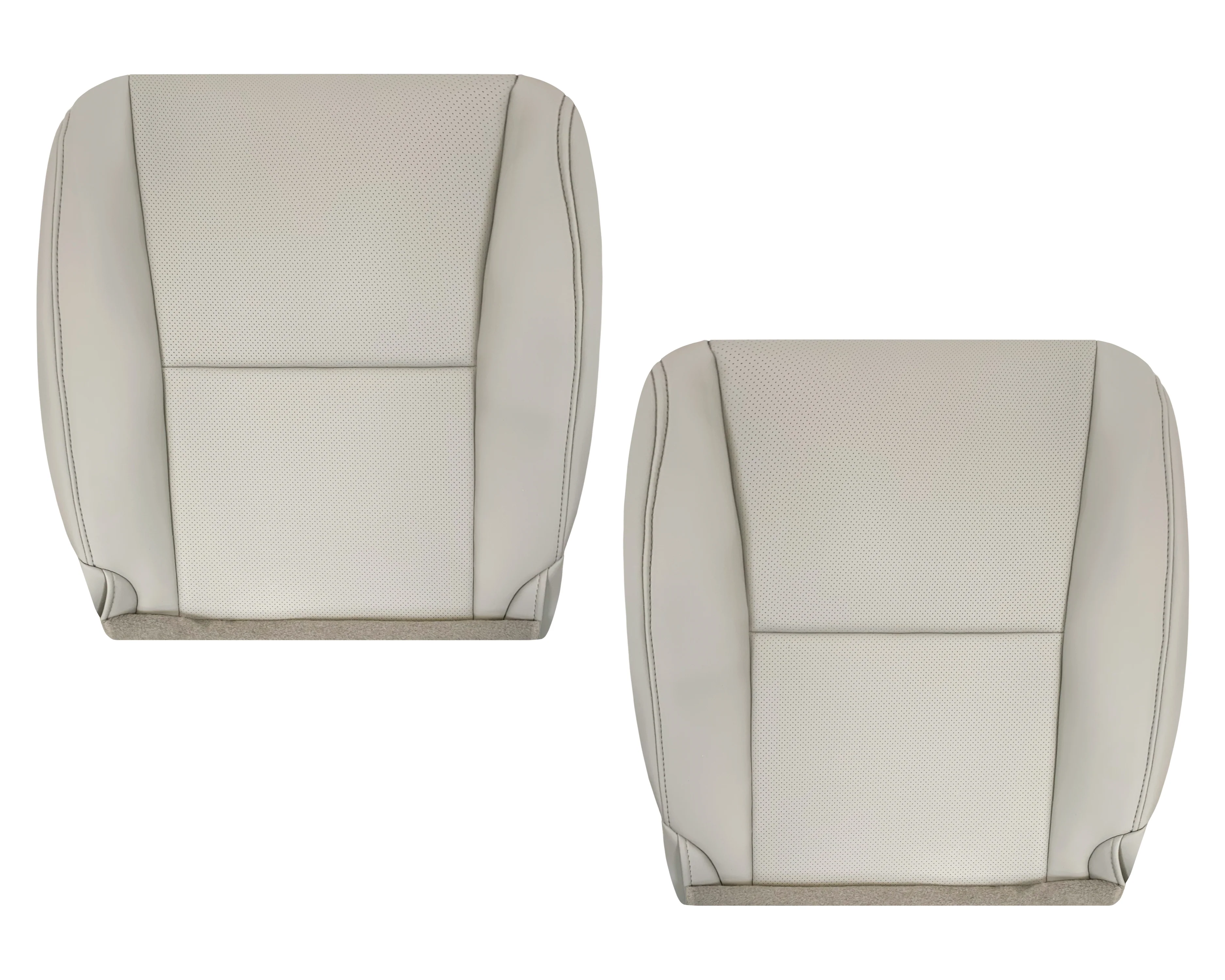 2010-2015 Lexus RX350 RX450H Replacement Synthetic Leather Seat Covers: Tan Perforated - Image 18