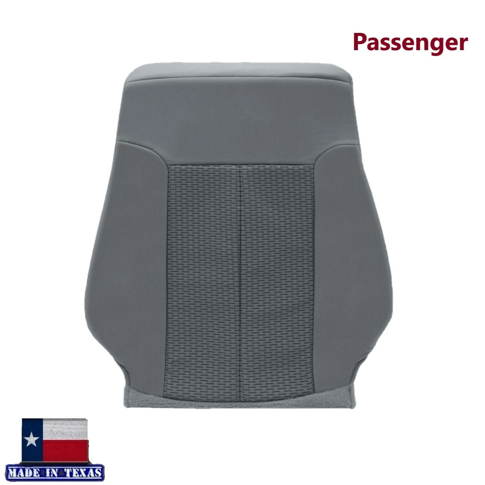 2011 - 2014 Ford F150 XLT Super Duty Gray Cloth Replacement Front Seat Covers - Image 10