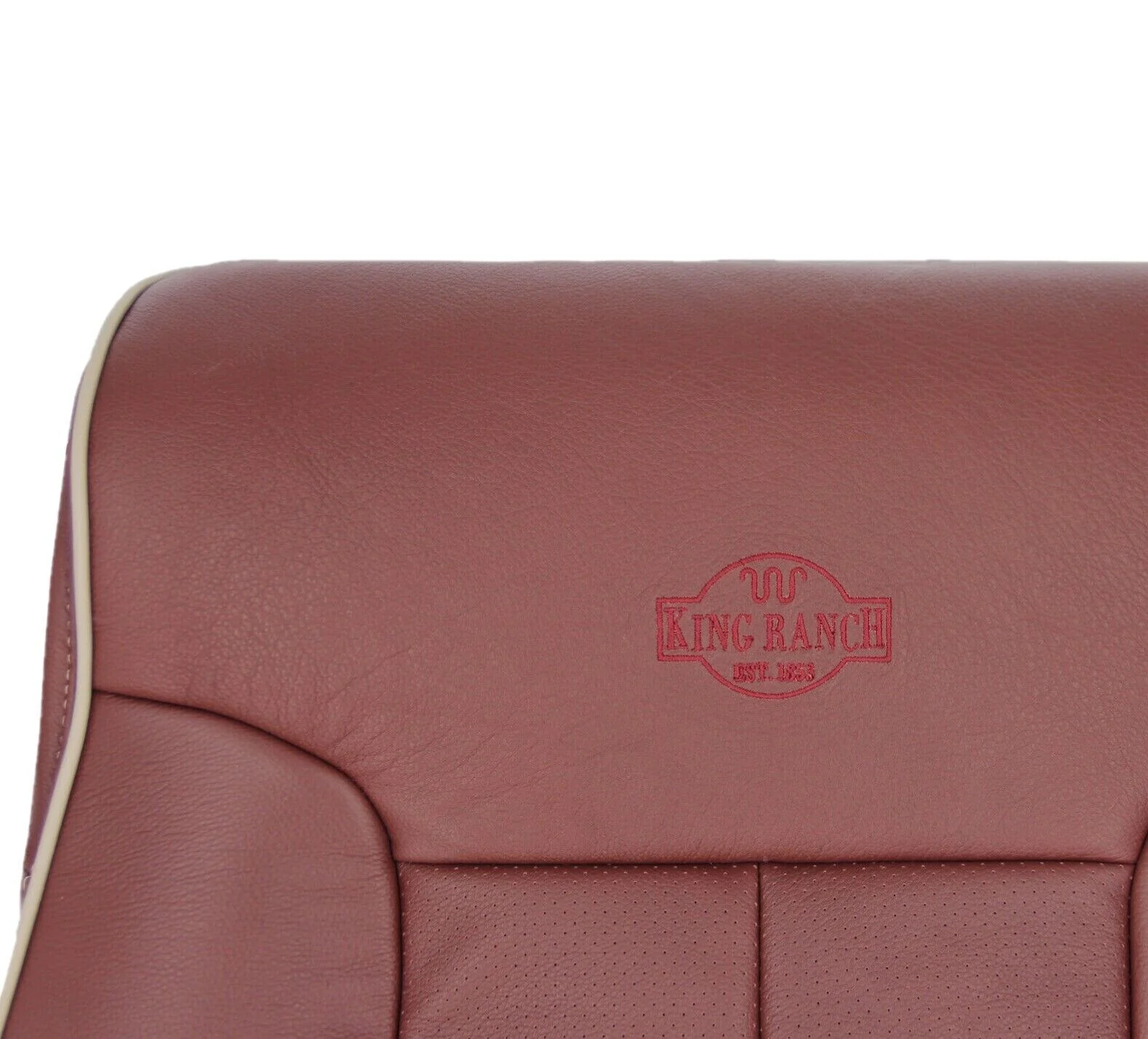 2011-2016 Ford F-250 F-350 F-450 Lariat Seat Cover Replacement in King Ranch Leather: Choose From Variants - Image 4