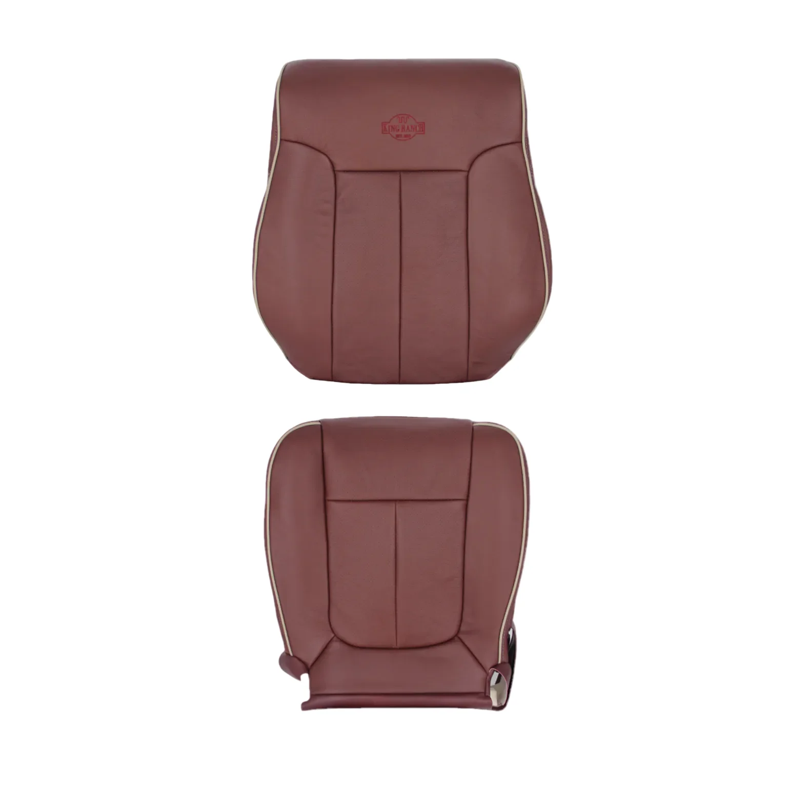 2011-2016 Ford F-250 F-350 F-450 Lariat Seat Cover Replacement in King Ranch Leather: Choose From Variants - Image 6