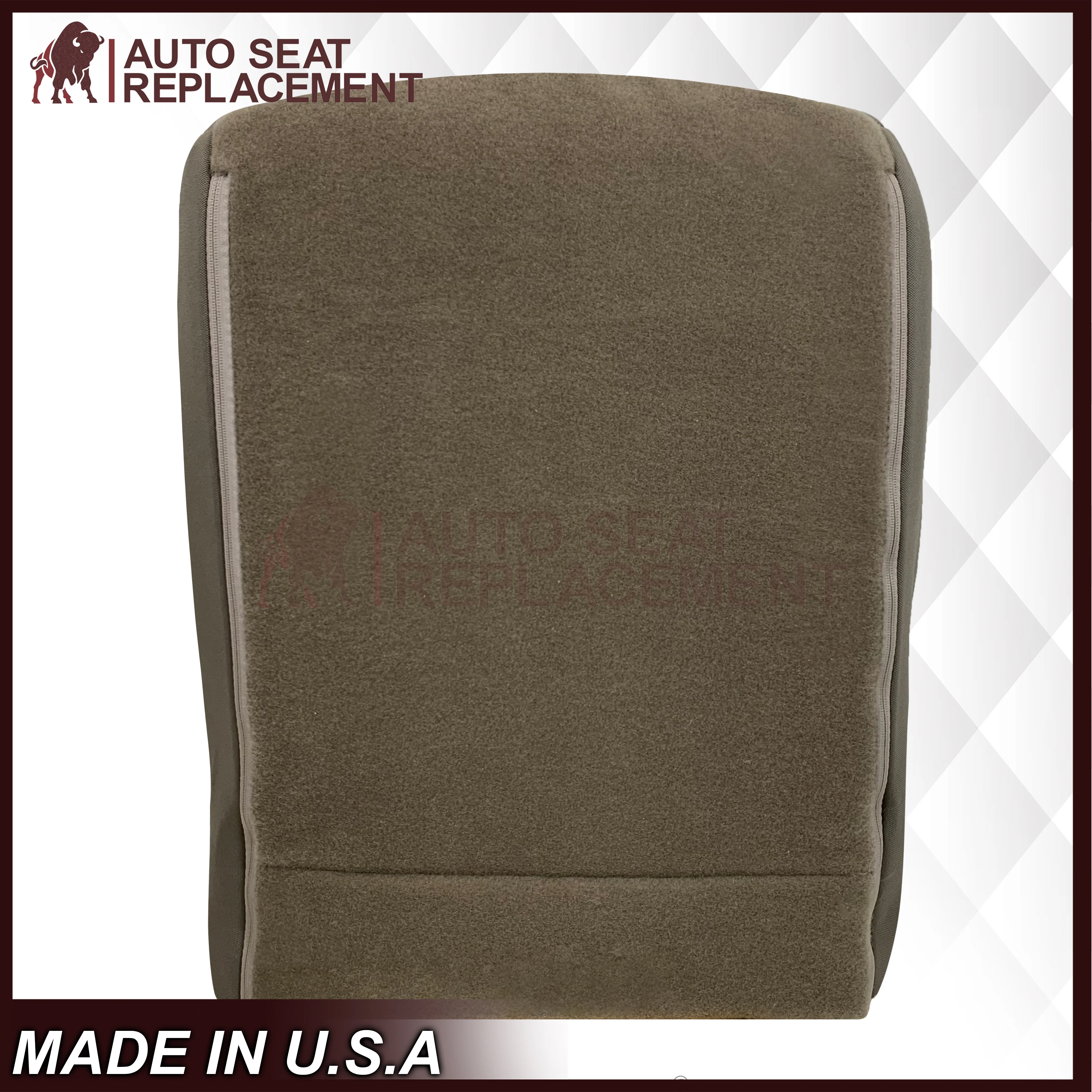 2012 - 2021 For Nissan NV1500 NV2500 NV3500 Replacement Cloth Seat Covers In Gray - Image 21