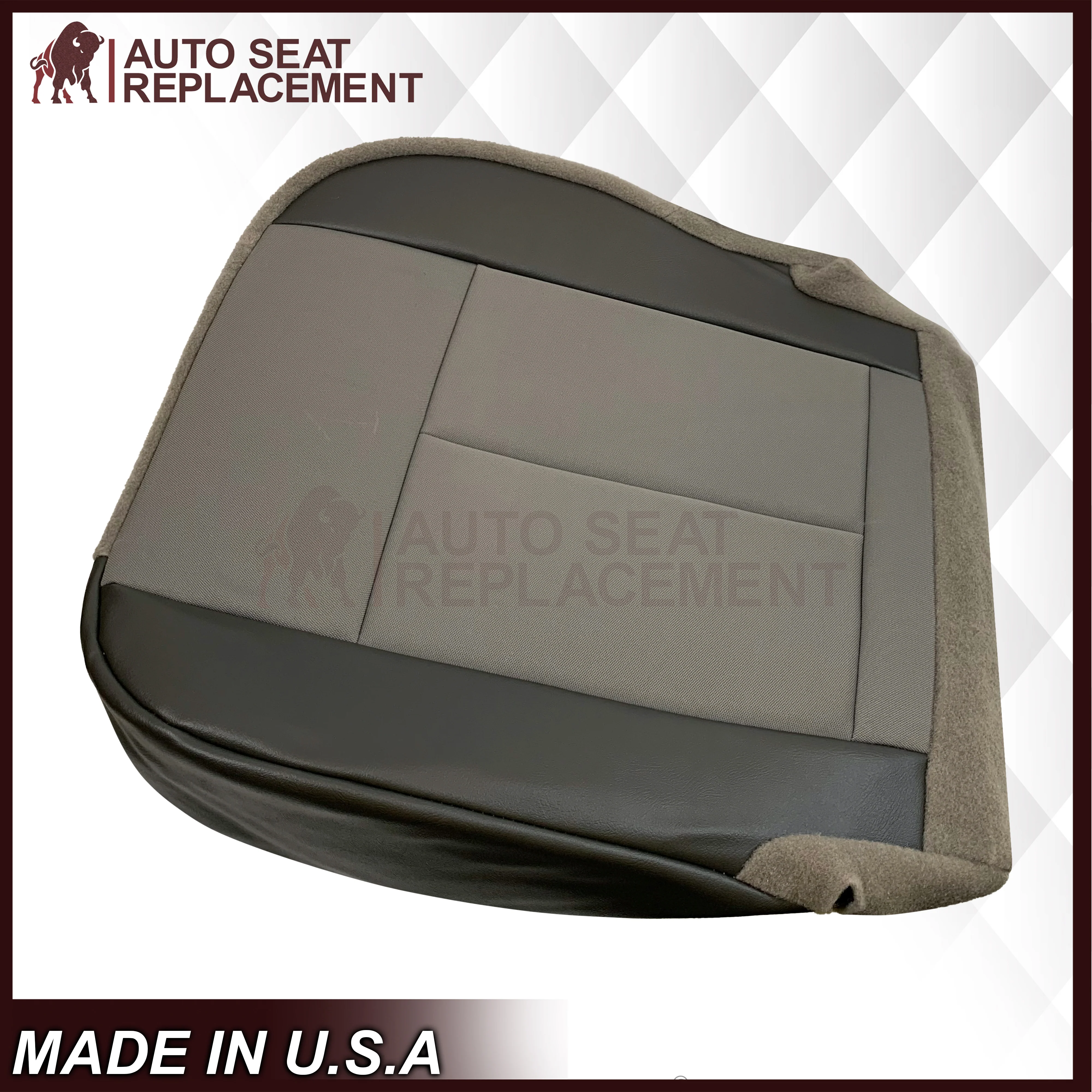 2012 - 2021 For Nissan NV1500 NV2500 NV3500 Replacement Cloth Seat Covers In Gray - Image 7
