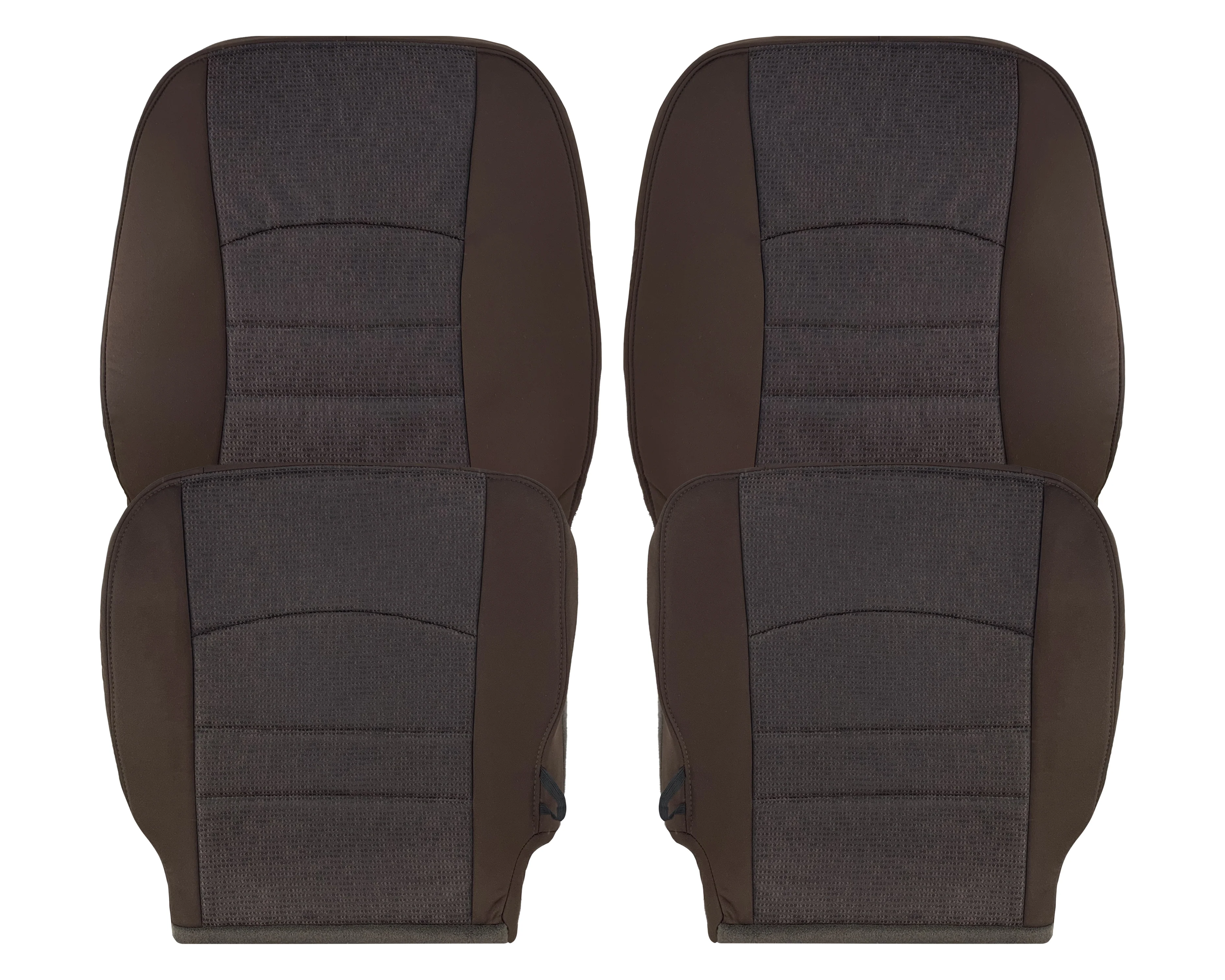 2013 - 2018 Dodge Ram 1500 2500 SLT Outdoorsman Cloth Seat Covers In Brown