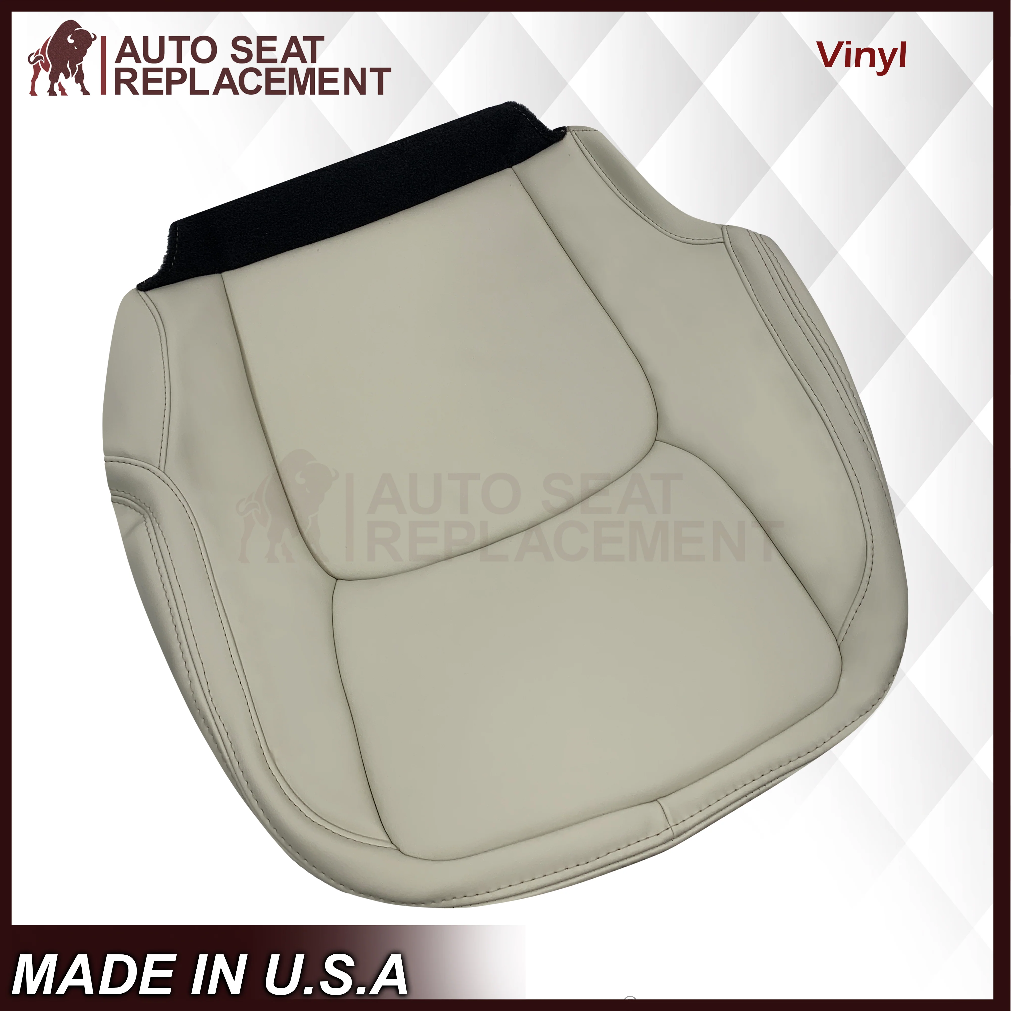 2013-2022 Land Range Rover Replacement Bottom Seat Cover In Ivory - Image 10
