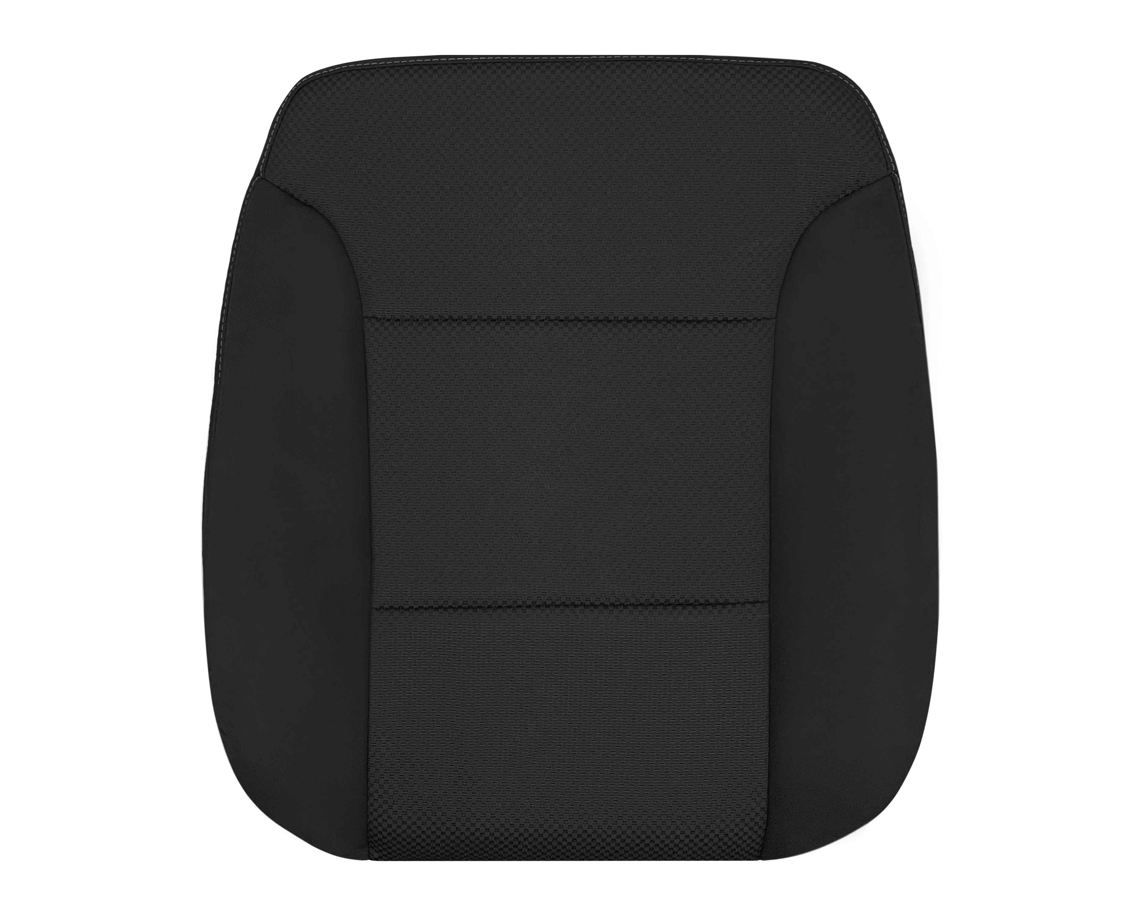 2014-2019 GMC Sierra W/T Base Work Truck Replacement Cloth Seat Cover: Black - Image 20