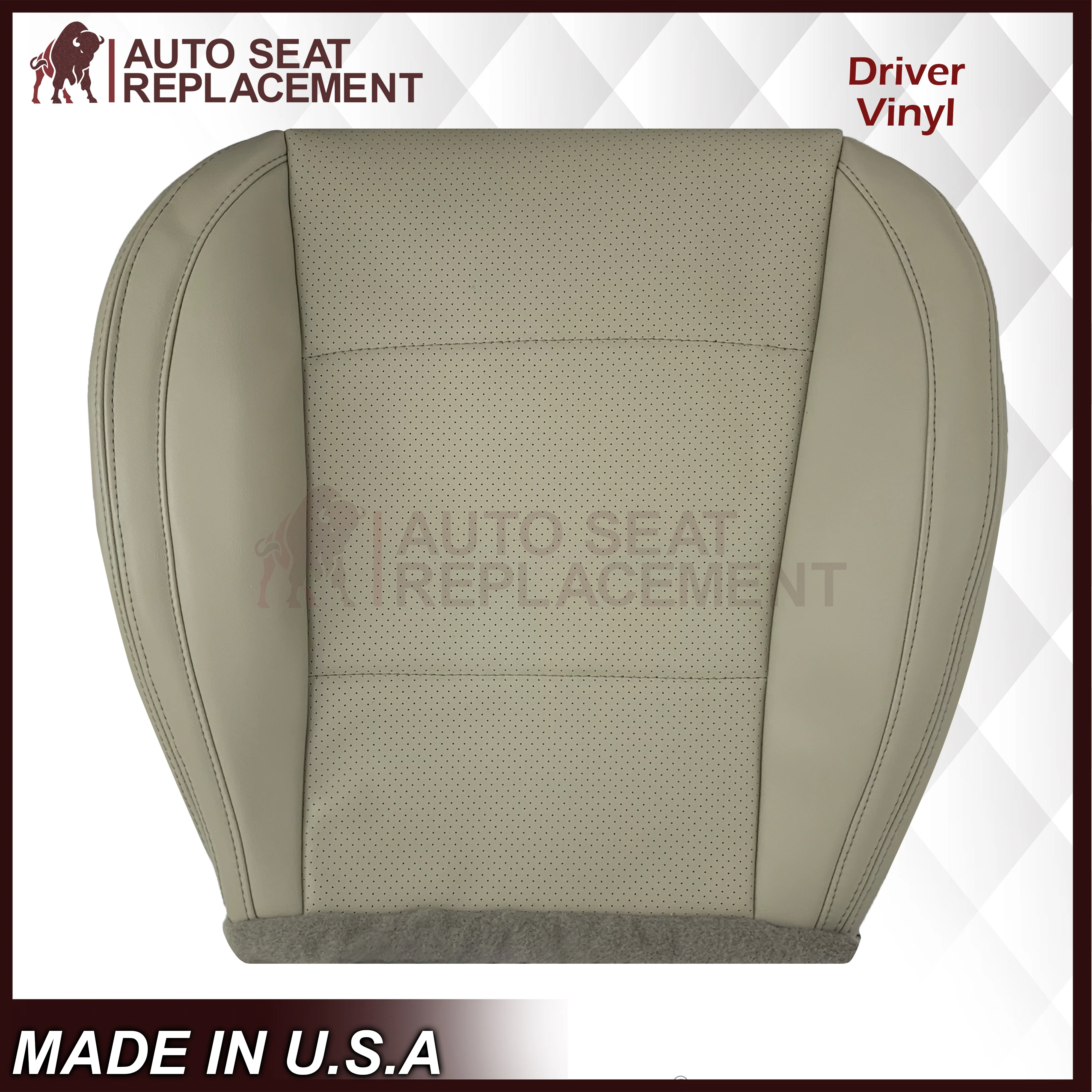2015-2017 Subaru Outback Replacement Perforated Synthetic Leather Seat Covers: Choose Your Side - Image 20