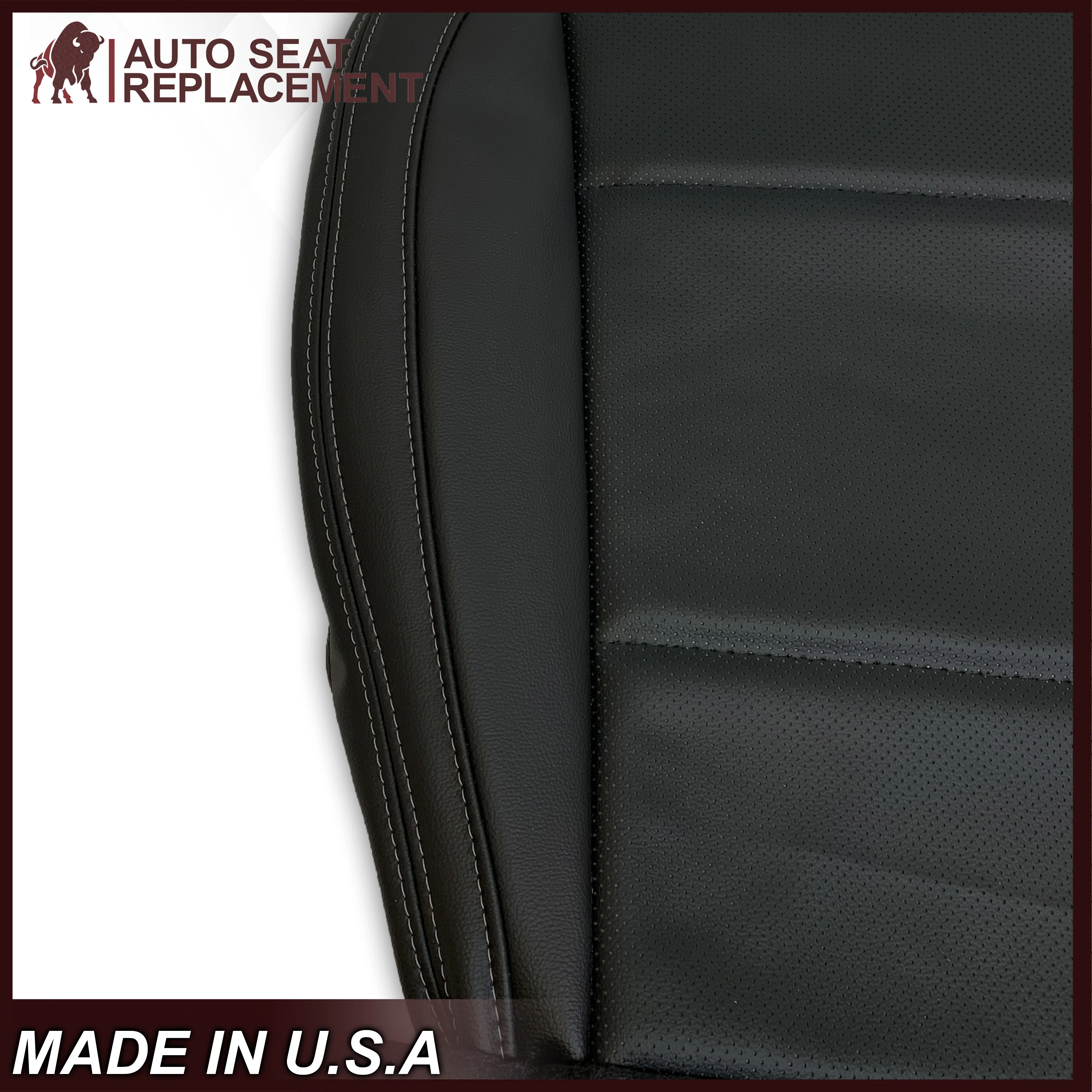 2015-2017 Subaru Outback Replacement Perforated Synthetic Leather Seat Covers: Choose Your Side - Image 23