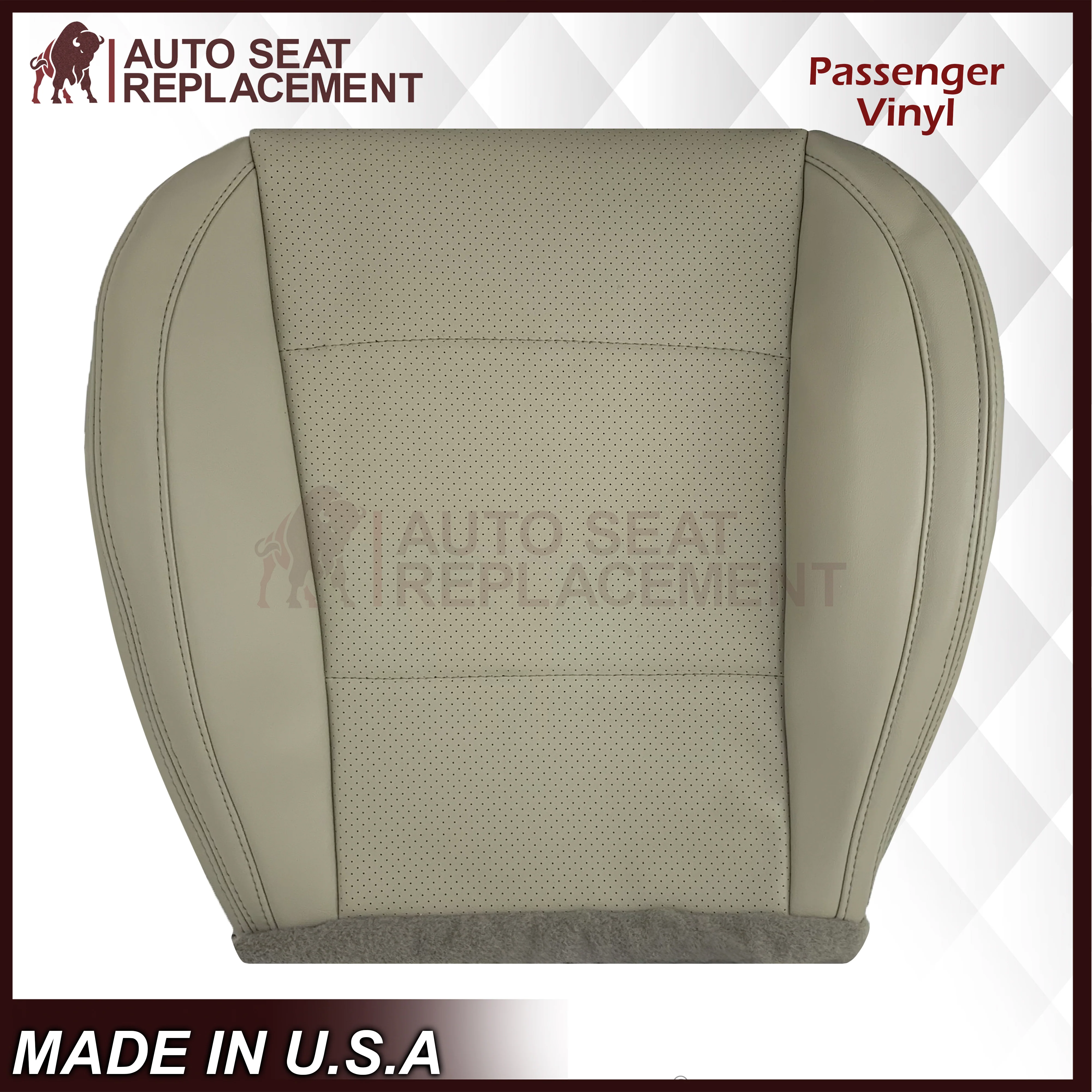 2015-2017 Subaru Outback Replacement Perforated Synthetic Leather Seat Covers: Choose Your Side - Image 24