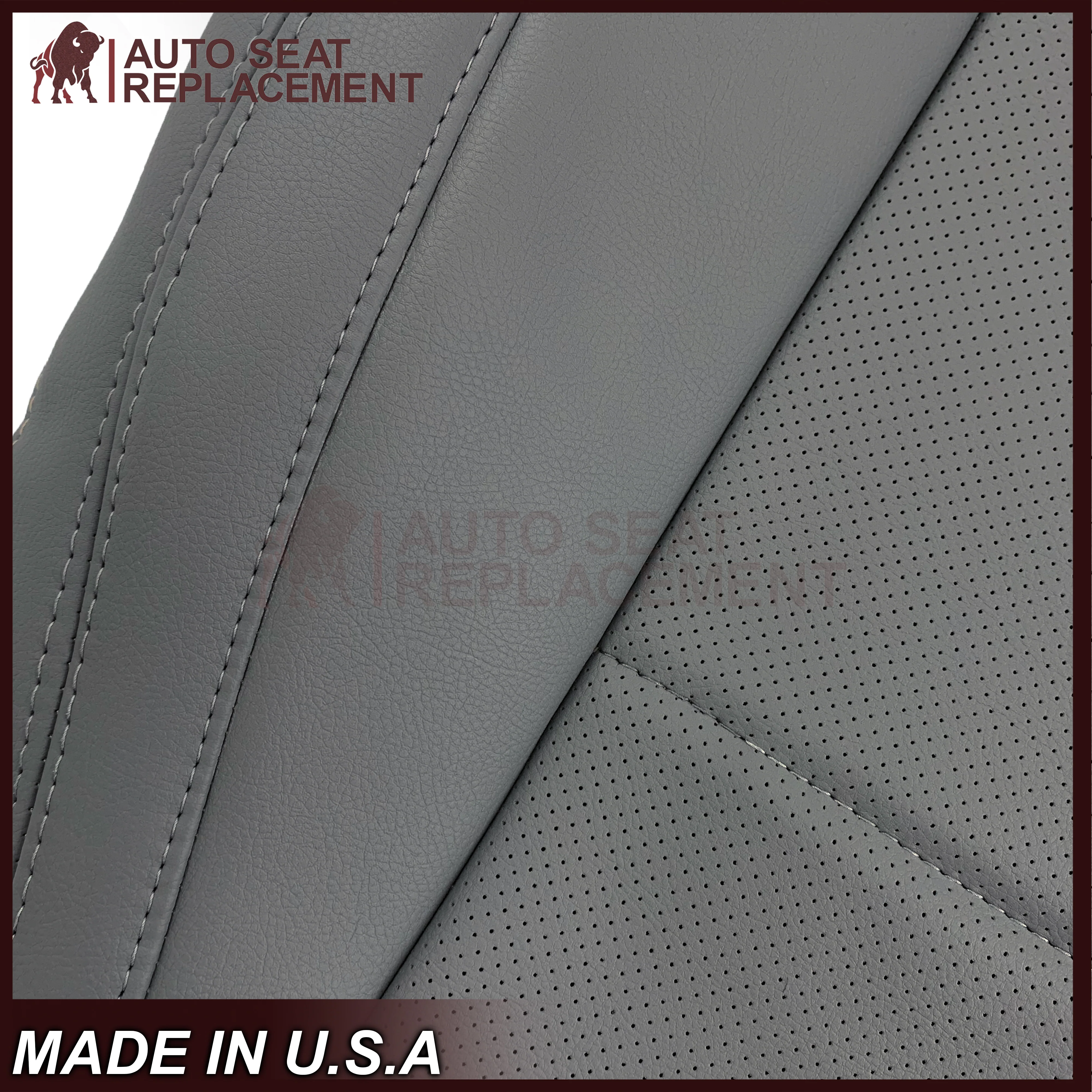 2015-2017 Subaru Outback Replacement Perforated Synthetic Leather Seat Covers: Choose Your Side - Image 33
