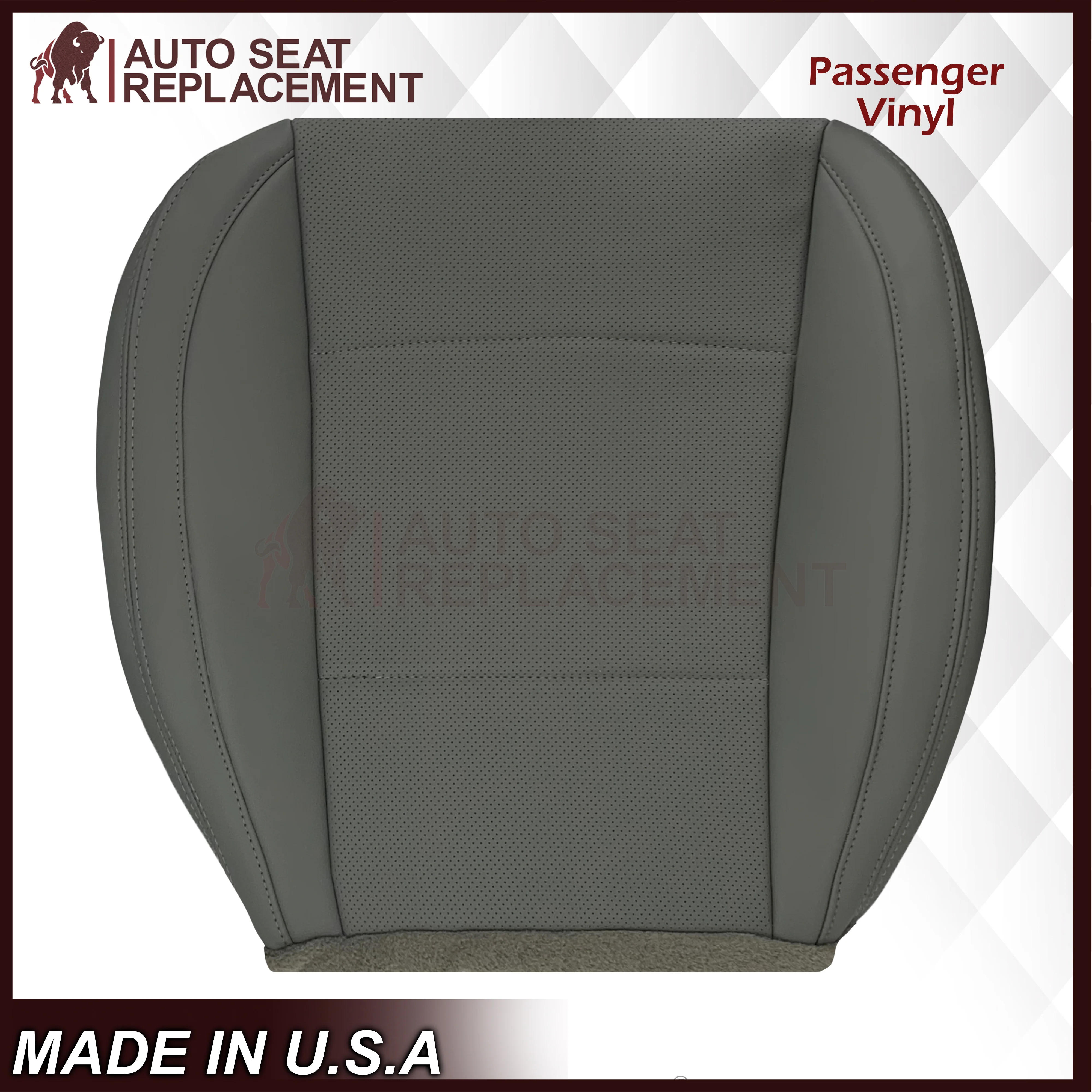 2015-2017 Subaru Outback Replacement Perforated Synthetic Leather Seat Covers: Choose Your Side - Image 9