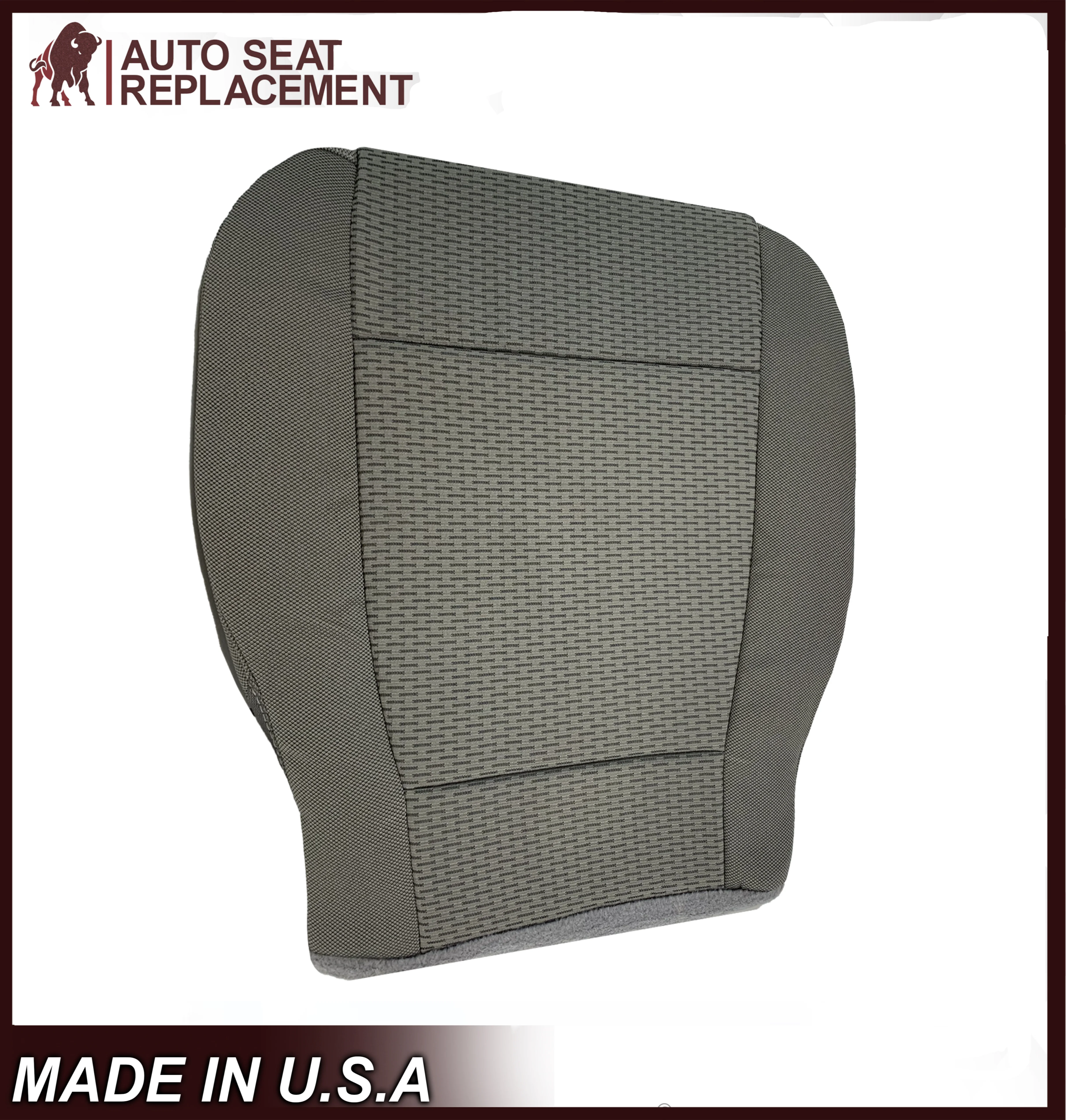 2015-2020 Ford F150 XLT GRAY Cloth Seat Cover Replacement - Image 11