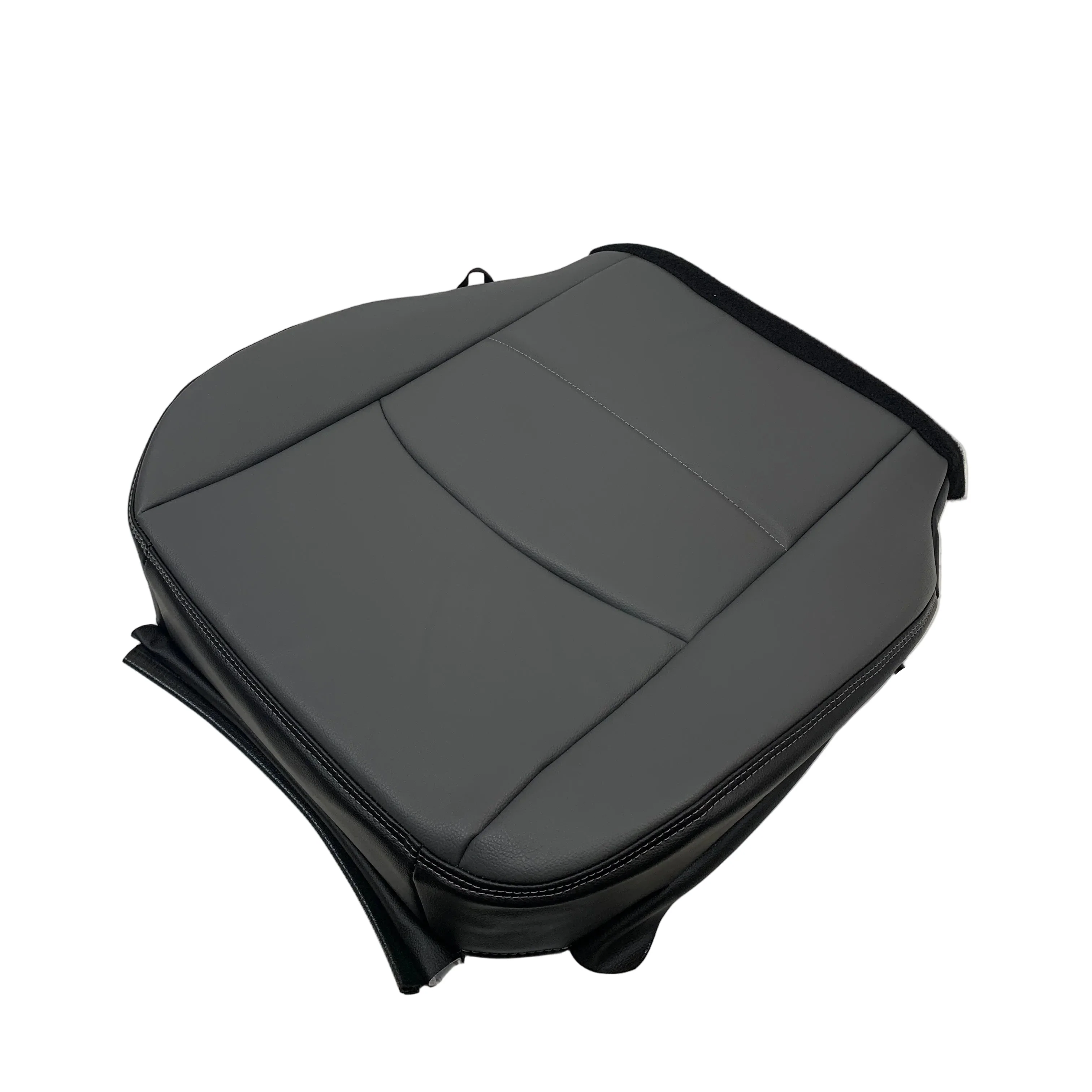 2019-2024 For Dodge Ram ST Driver or Passenger Bottom Leatherette (Synthetic Leather) Seat Cover In Diesel Gray - Image 3