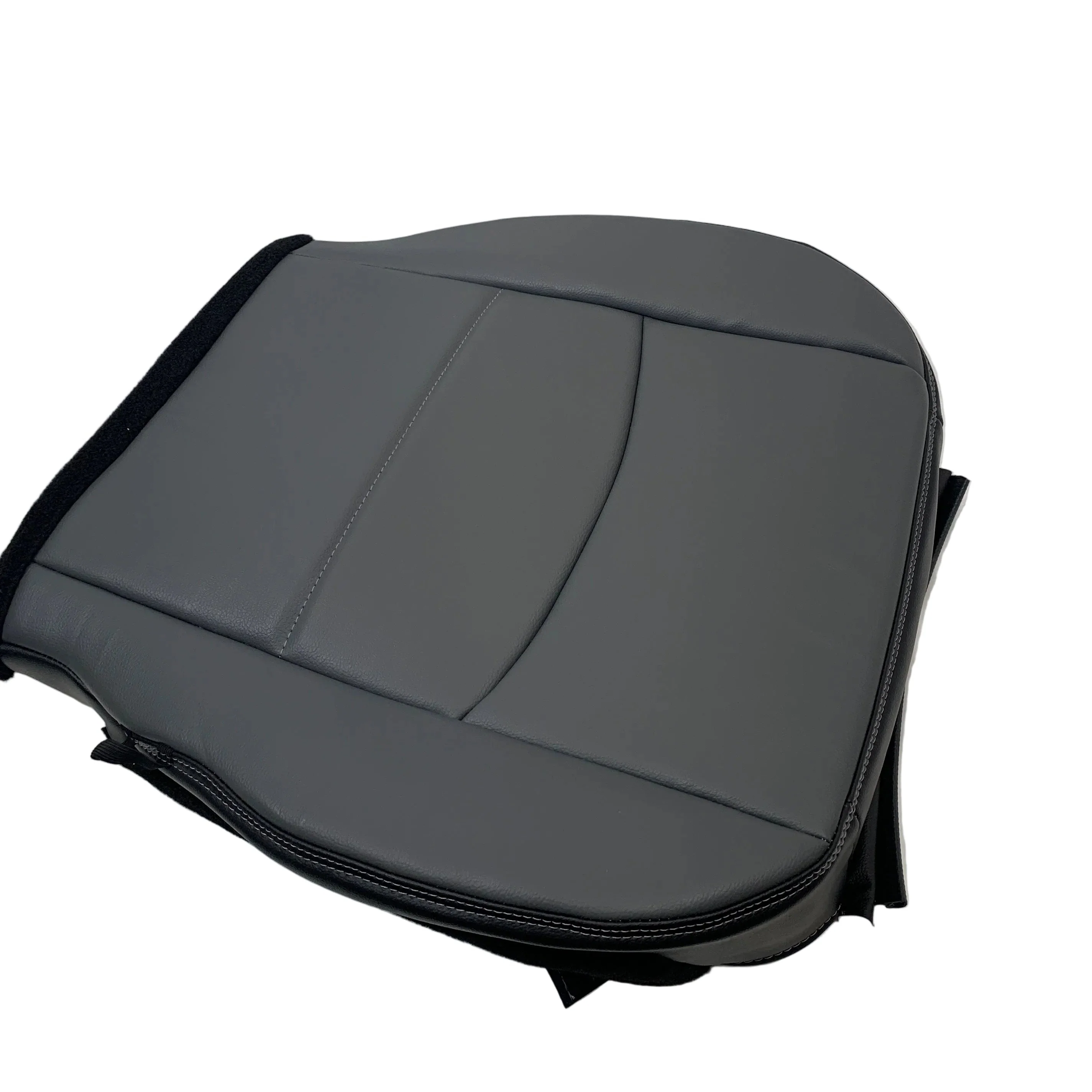 2019-2024 For Dodge Ram ST Driver or Passenger Bottom Leatherette (Synthetic Leather) Seat Cover In Diesel Gray - Image 4